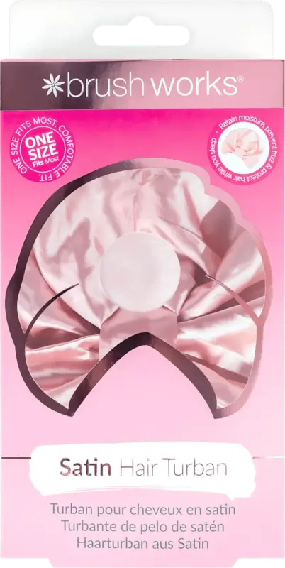 Turban din satin pentru păr