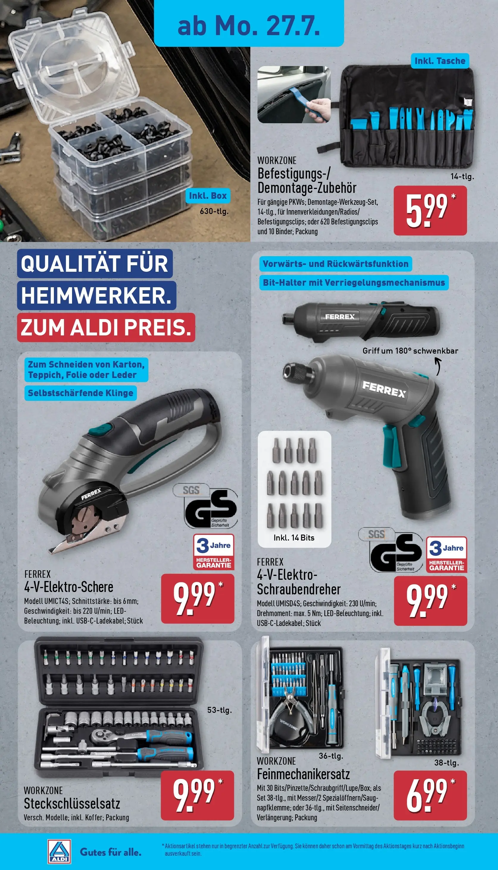 Aldi - ALDI Nord: Wochenangebote (ab 27.07.2026) » Angebote Online | Seite: 16 | Produkte: Tasche, Box