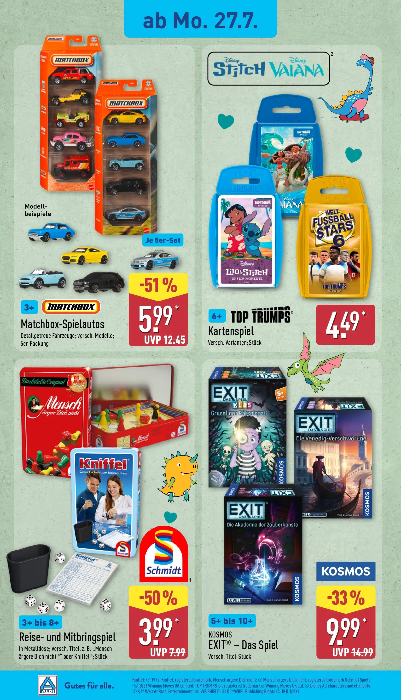 Aldi - ALDI Nord: Wochenangebote (ab 27.07.2026) » Angebote Online | Seite: 22 | Produkte: Top, Spiel, Fußball