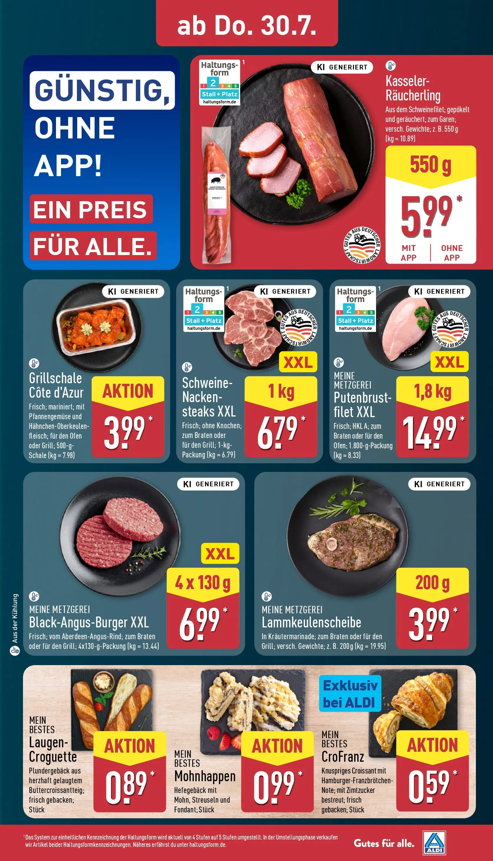 Aldi - ALDI Nord: Wochenangebote (ab 27.07.2026) » Angebote Online | Seite: 33 | Produkte: Ofen, Croissant