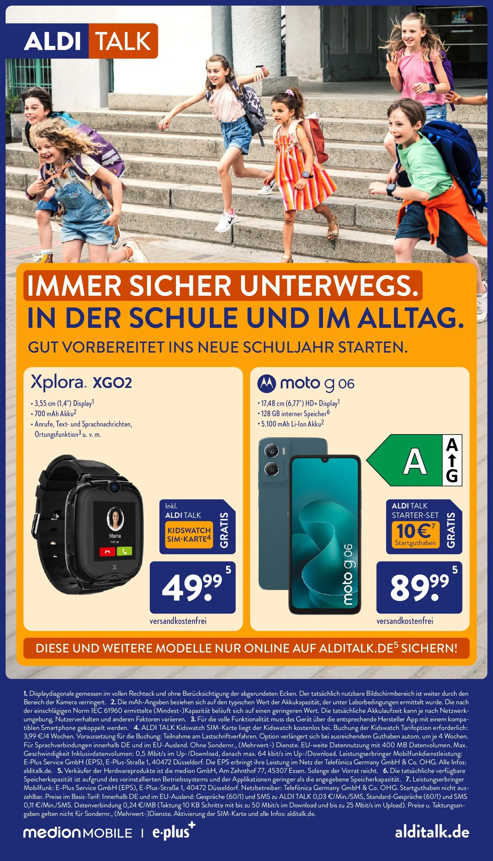 Aldi - ALDI Nord: Wochenangebote (ab 27.07.2026) » Angebote Online | Seite: 44 | Produkte: Kamera, Smartwatch, Smartphone