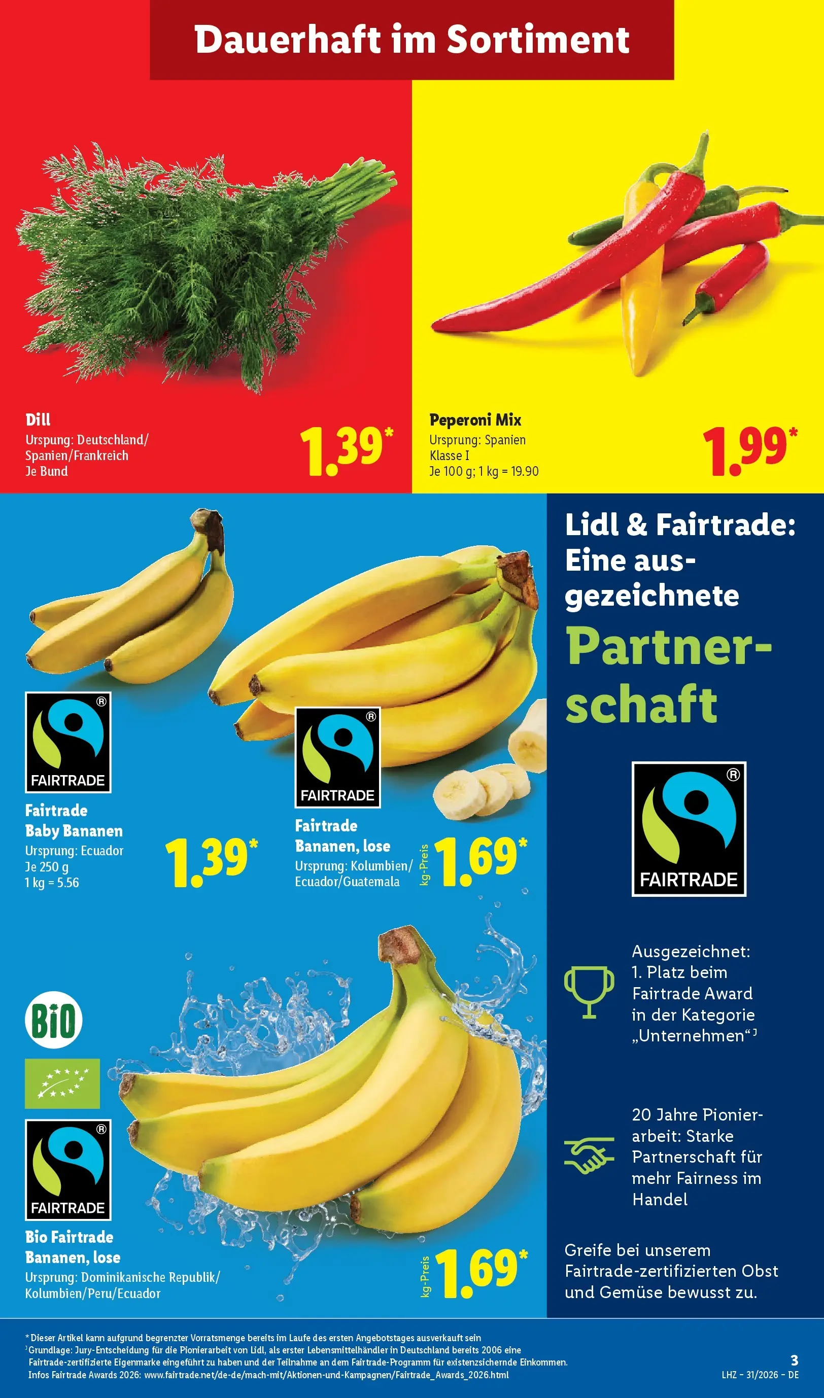 Lidl Prospekt Einbeck (ab 27.07.2026) ยป Angebote online | Seite: 3 | Produkte: Bananen, Gemรผse, Obst, Dill Lidl Prospekt Einbeck (ab 27.07.2026) zum Blรคttern ยป Angebote | Seite: 3 | Produkte: Bananen, Gemรผse, Obst, Dill