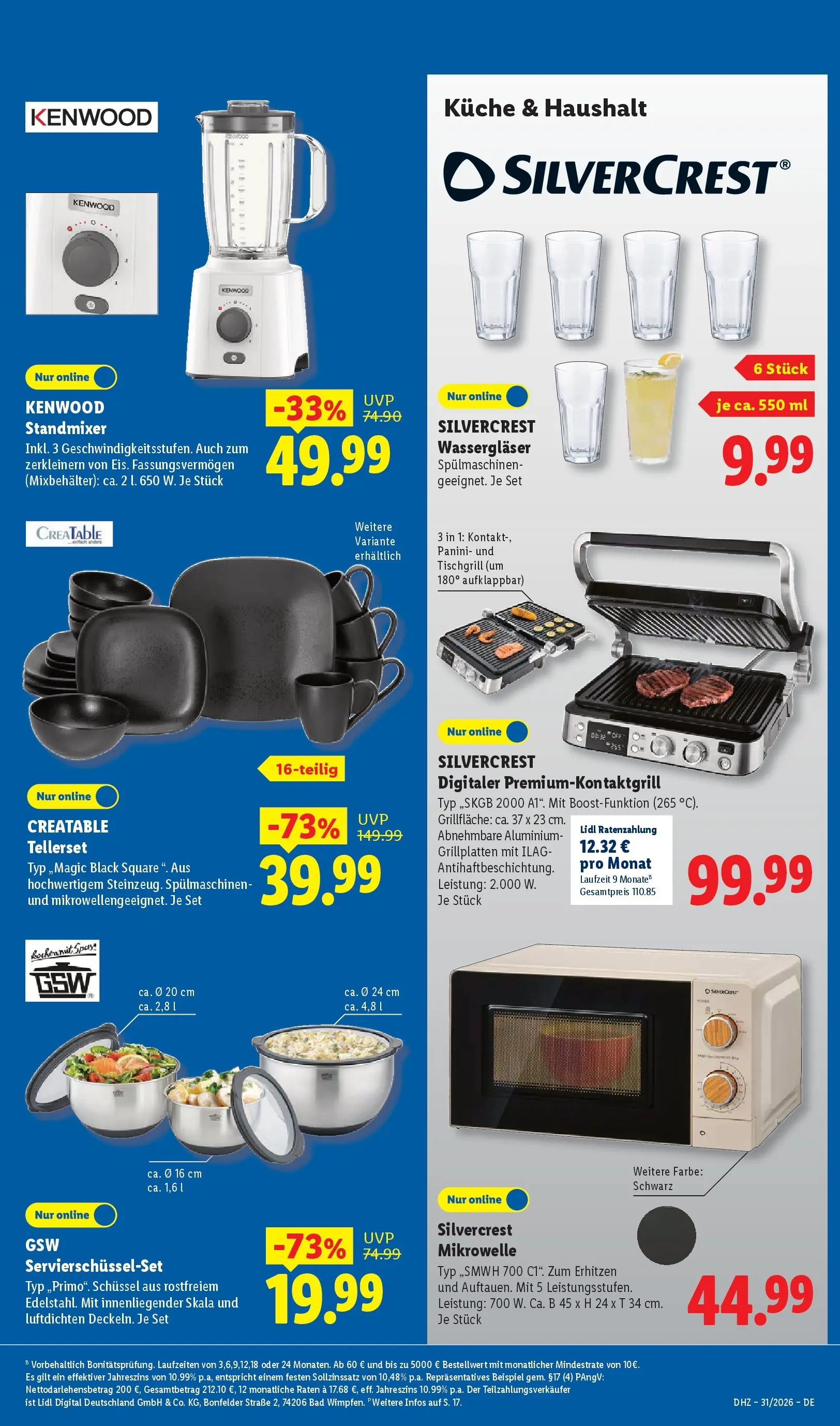 Lidl Prospekt Einbeck (ab 27.07.2026) ยป Angebote online | Seite: 9 | Produkte: Mikrowelle, Grill, Bad, Kรผche Lidl Prospekt Einbeck (ab 27.07.2026) zum Blรคttern ยป Angebote | Seite: 9 | Produkte: Mikrowelle, Grill, Bad, Kรผche