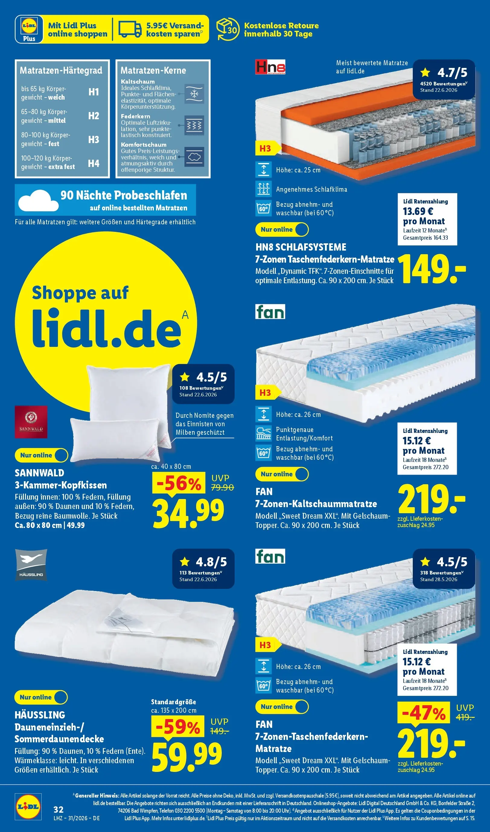 Lidl Prospekt Einbeck (ab 27.07.2026) ยป Angebote online | Seite: 10 | Produkte: Gewicht, Matratze, Bad, Telefon Lidl Prospekt Einbeck (ab 27.07.2026) zum Blรคttern ยป Angebote | Seite: 10 | Produkte: Gewicht, Matratze, Bad, Telefon