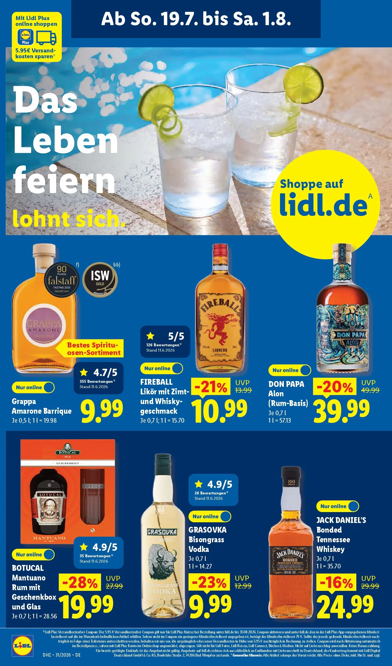 Lidl Prospekt Einbeck (ab 27.07.2026) ยป Angebote online | Seite: 26 | Produkte: Whisky, Likรถr, Vodka, Whiskey Lidl Prospekt Einbeck (ab 27.07.2026) zum Blรคttern ยป Angebote | Seite: 26 | Produkte: Whisky, Likรถr, Vodka, Whiskey