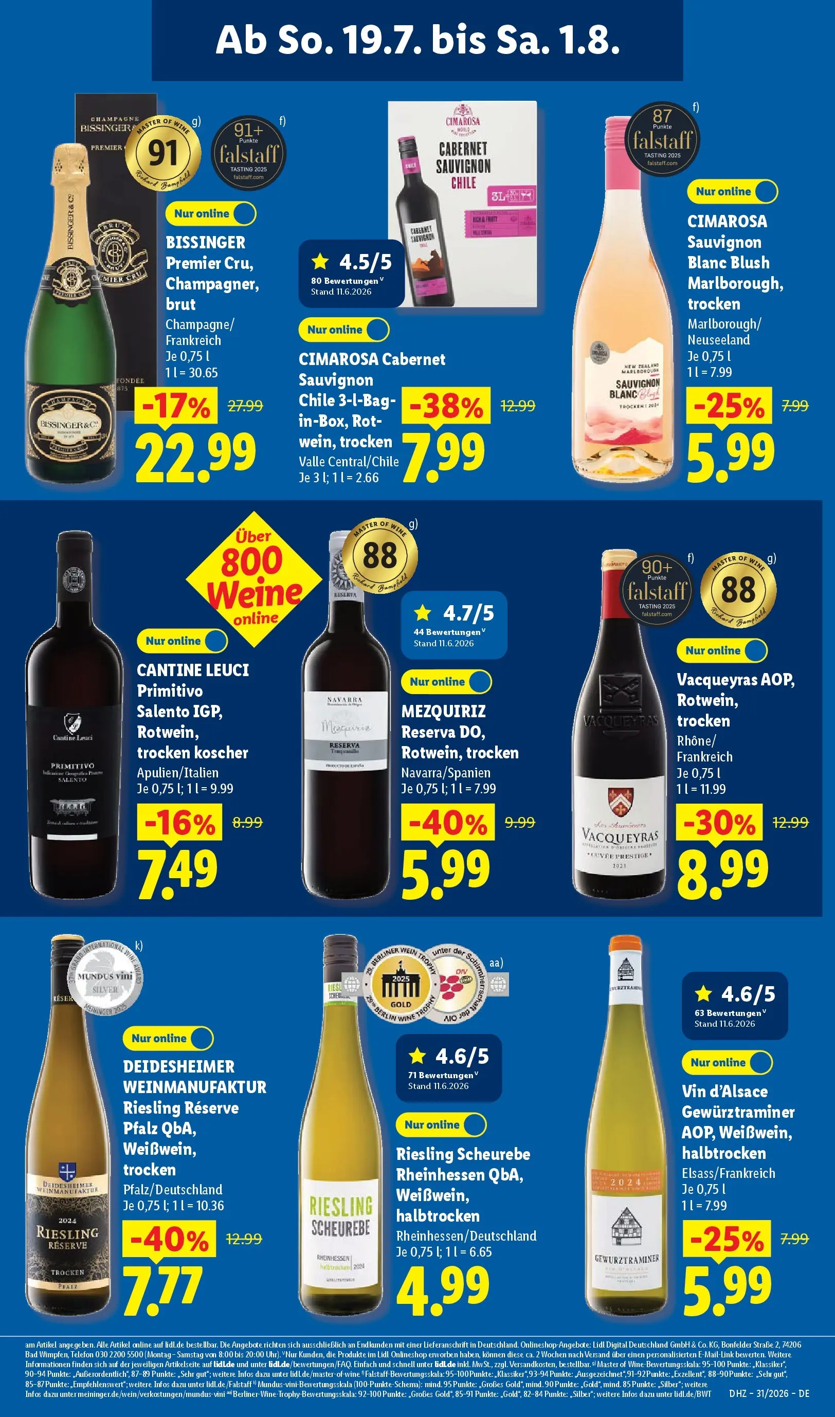 Lidl Prospekt Einbeck (ab 27.07.2026) ยป Angebote online | Seite: 29 | Produkte: Bad, Wein, Blush, Telefon Lidl Prospekt Einbeck (ab 27.07.2026) zum Blรคttern ยป Angebote | Seite: 29 | Produkte: Bad, Wein, Blush, Telefon