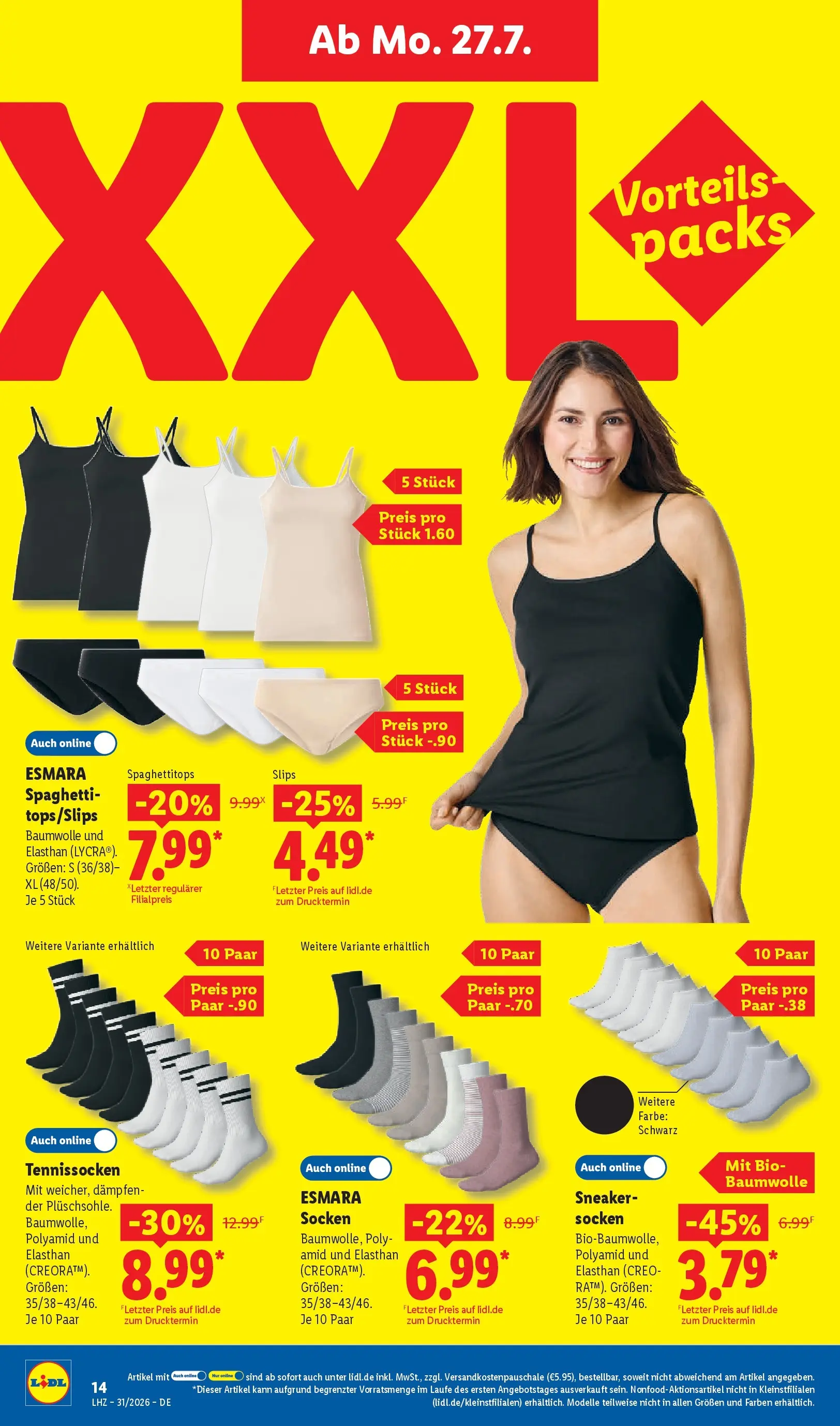 Lidl Prospekt Einbeck (ab 27.07.2026) ยป Angebote online | Seite: 30 | Produkte: Socken Lidl Prospekt Einbeck (ab 27.07.2026) zum Blรคttern ยป Angebote | Seite: 30 | Produkte: Socken
