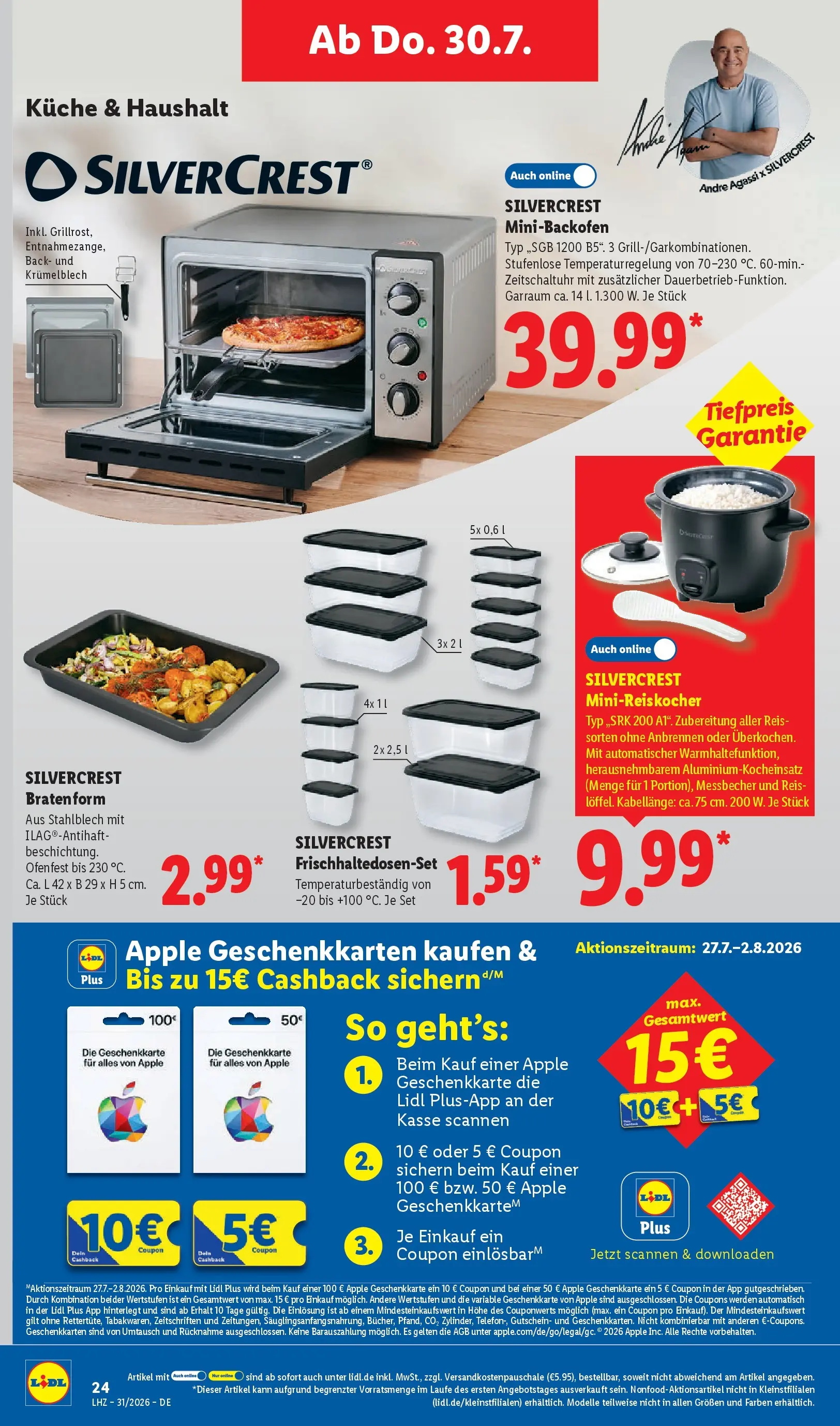 Lidl Prospekt Einbeck (ab 27.07.2026) ยป Angebote online | Seite: 40 | Produkte: Kรผche, Apple, Reis Lidl Prospekt Einbeck (ab 27.07.2026) zum Blรคttern ยป Angebote | Seite: 40 | Produkte: Kรผche, Apple, Reis
