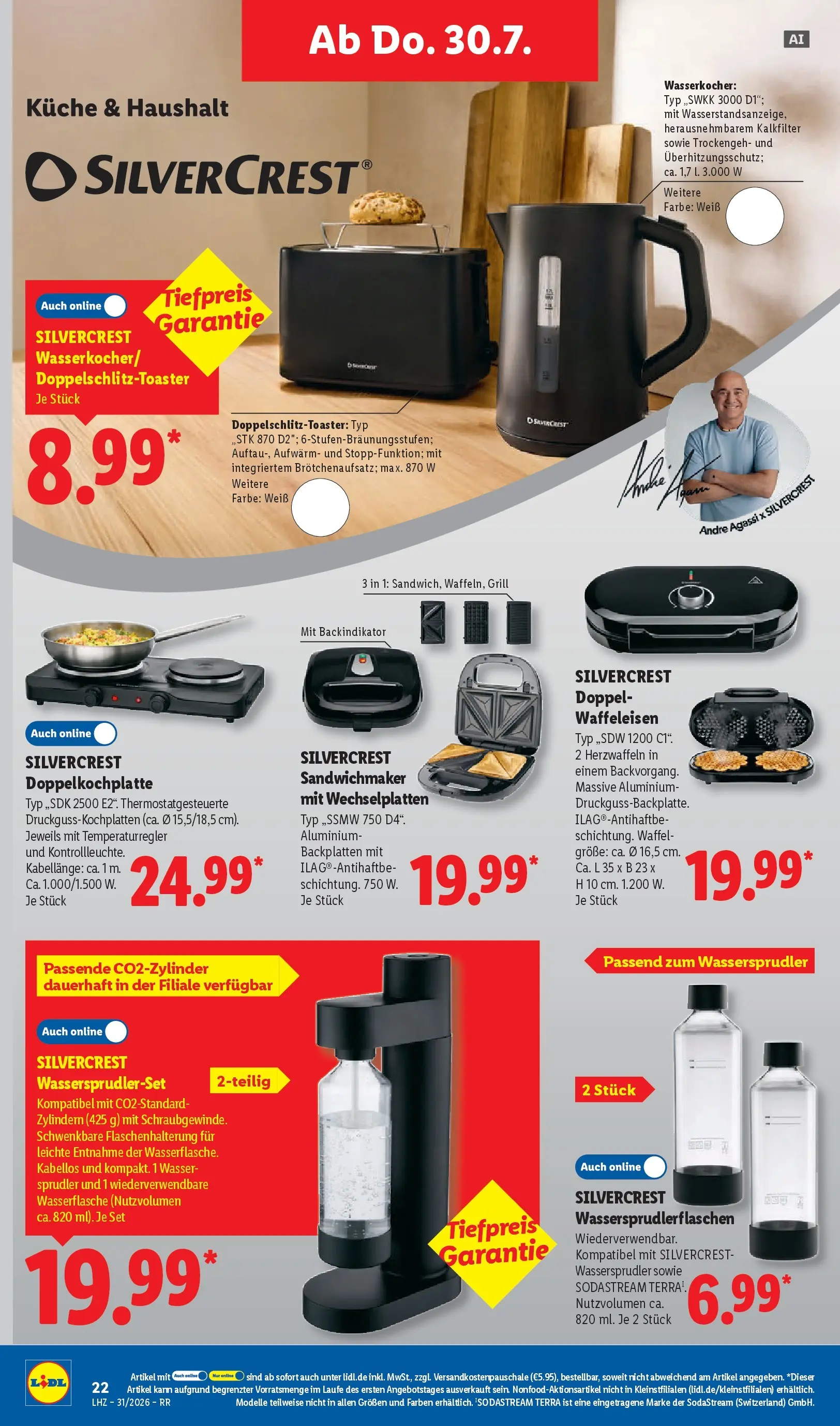 Lidl Prospekt Gelsenkirchen (ab 27.07.2026) ยป Angebote online | Seite: 38 | Produkte: Wasserkocher, Kรผche, Waffeleisen, Sodastream Lidl Prospekt Gelsenkirchen (ab 27.07.2026) zum Blรคttern ยป Angebote | Seite: 38 | Produkte: Wasserkocher, Kรผche, Waffeleisen, Sodastream
