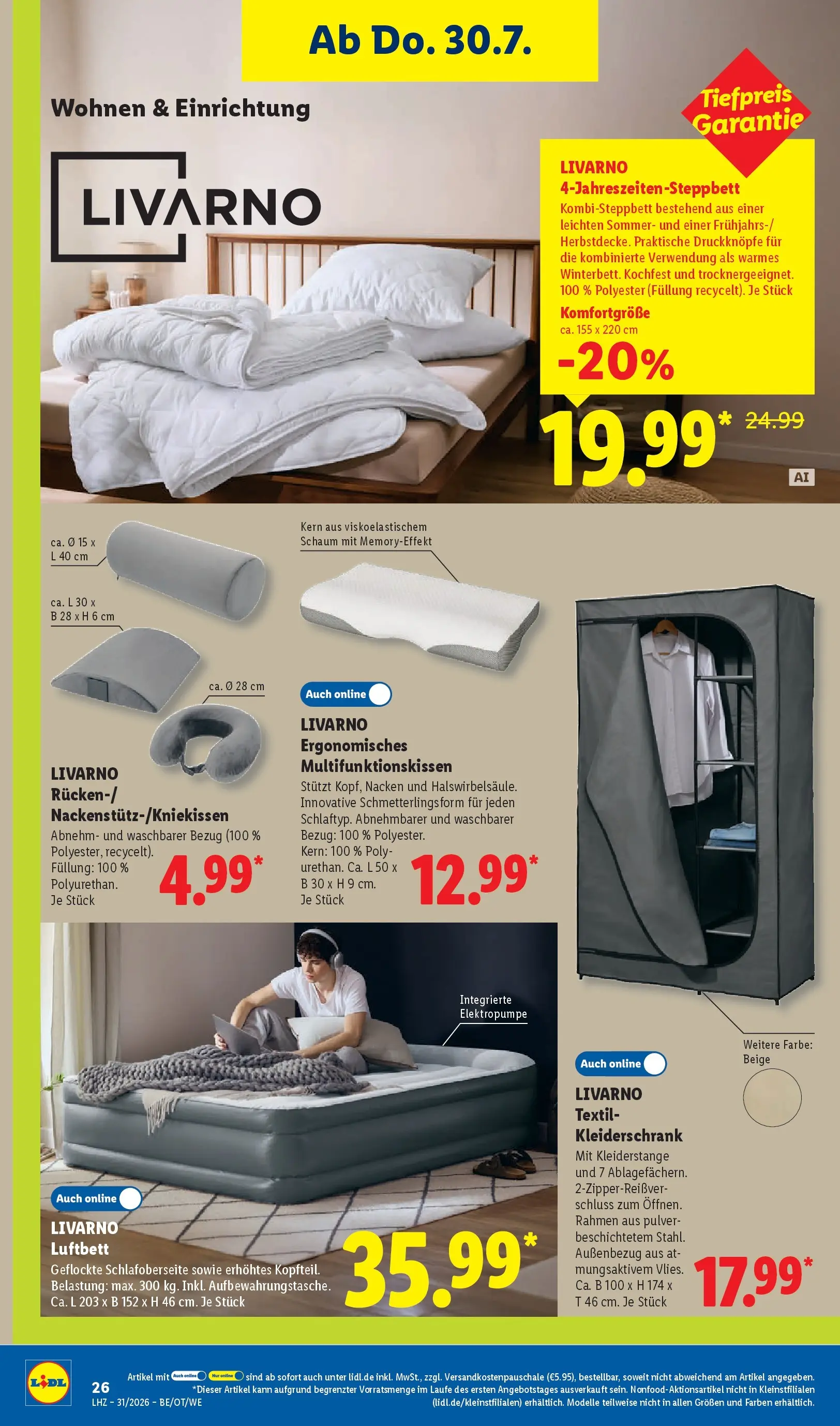 Lidl Prospekt Einbeck (ab 27.07.2026) ยป Angebote online | Seite: 42 | Produkte: Kleiderschrank Lidl Prospekt Einbeck (ab 27.07.2026) zum Blรคttern ยป Angebote | Seite: 42 | Produkte: Kleiderschrank