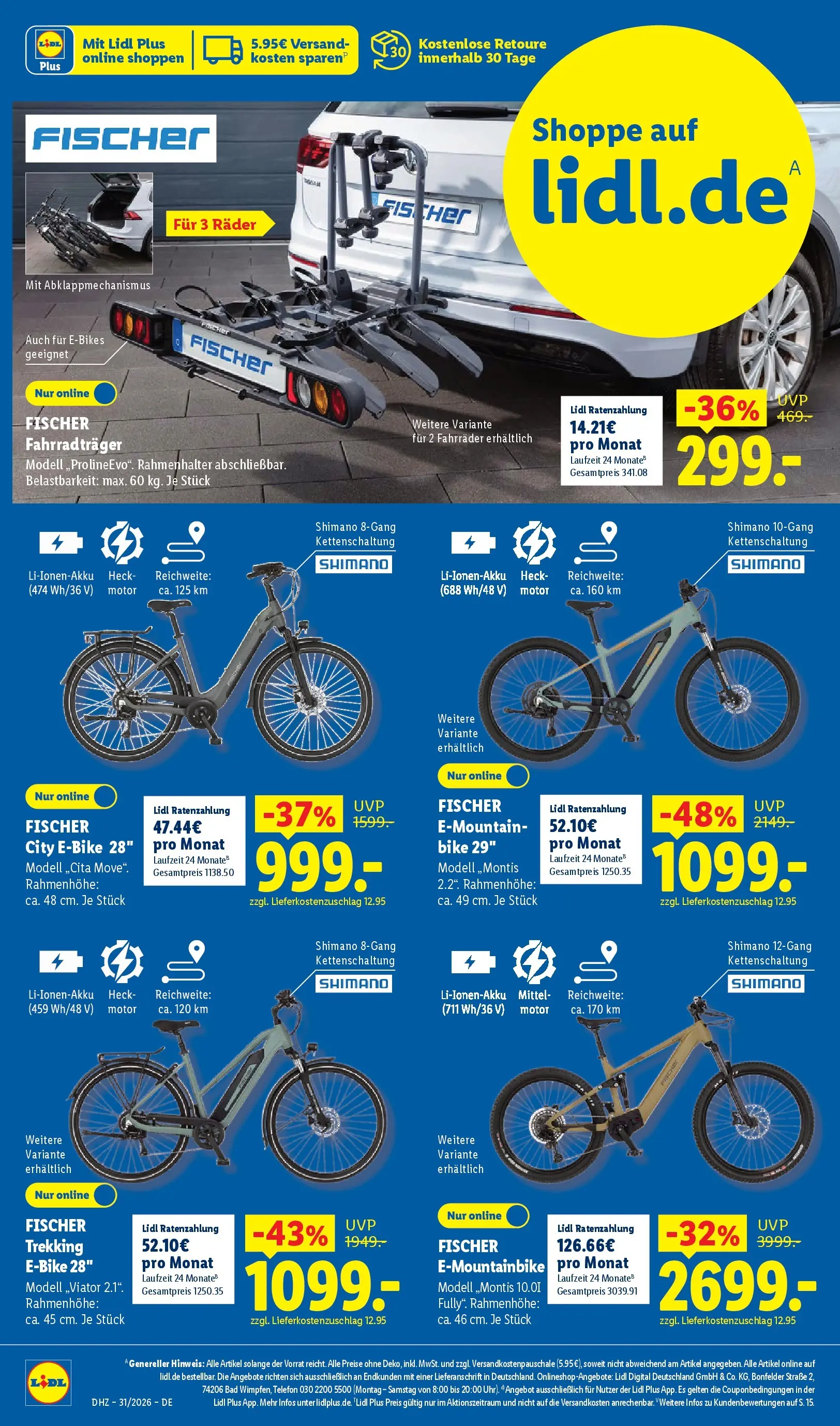 Lidl Prospekt Einbeck (ab 27.07.2026) ยป Angebote online | Seite: 50 | Produkte: Bad, E-Bike, Telefon Lidl Prospekt Einbeck (ab 27.07.2026) zum Blรคttern ยป Angebote | Seite: 50 | Produkte: Bad, E-Bike, Telefon