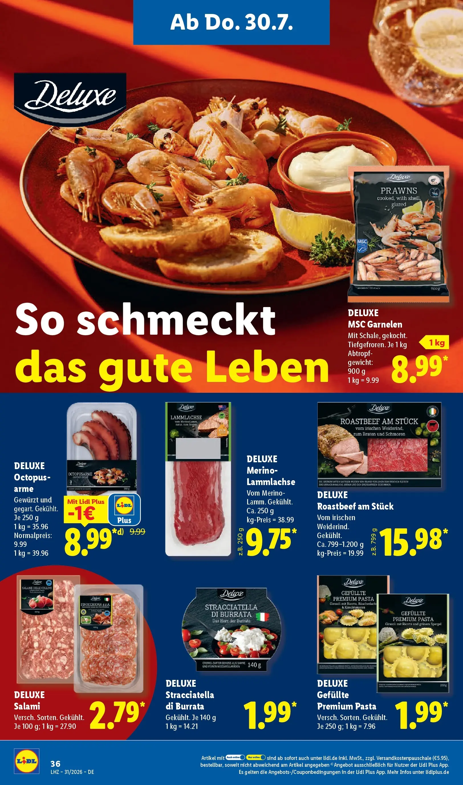 Lidl Prospekt Einbeck (ab 27.07.2026) ยป Angebote online | Seite: 56 | Produkte: Gewicht, Garnelen, Pasta, Salami Lidl Prospekt Einbeck (ab 27.07.2026) zum Blรคttern ยป Angebote | Seite: 56 | Produkte: Gewicht, Garnelen, Pasta, Salami