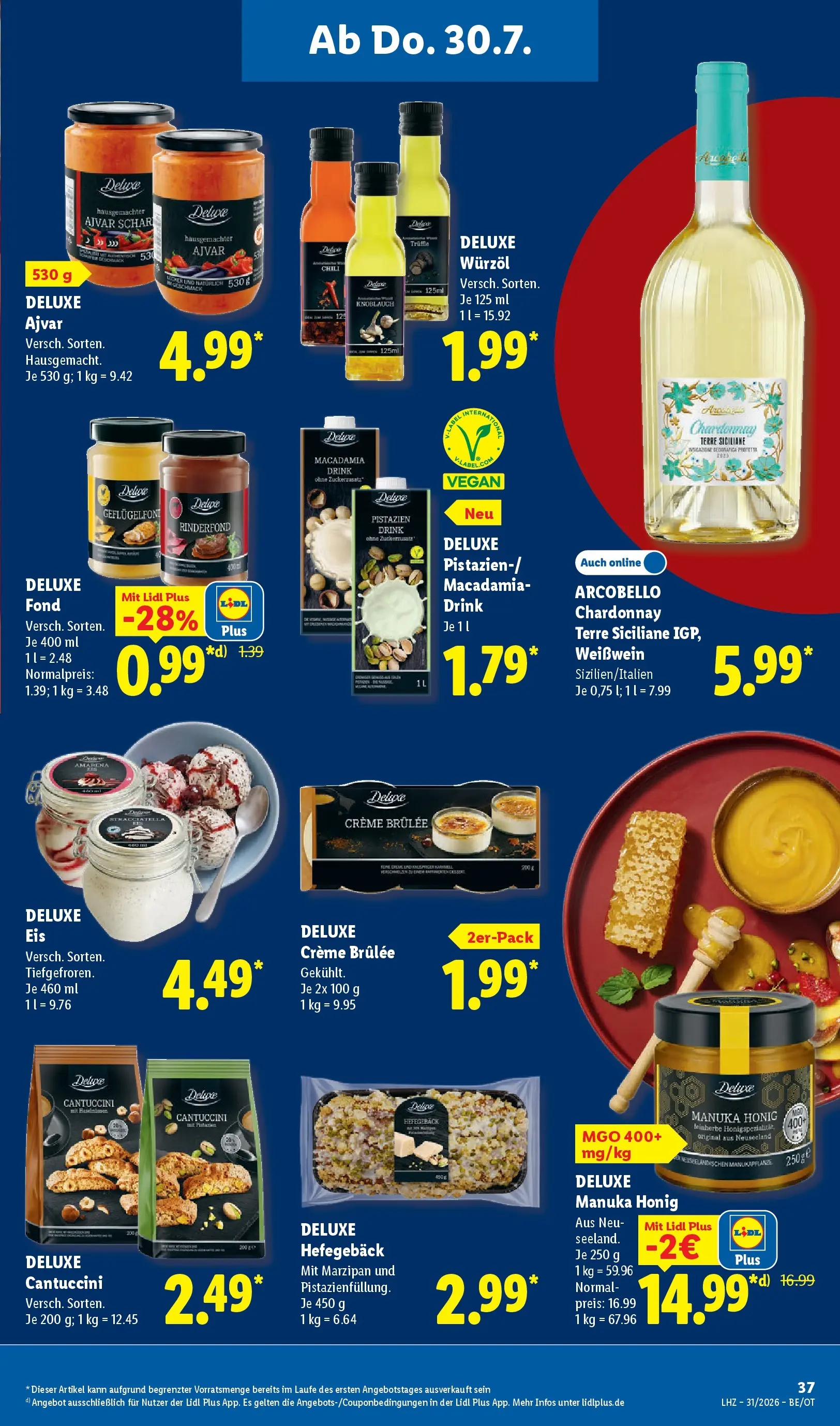 Lidl Prospekt Malchow (ab 27.07.2026) ยป Angebote online | Seite: 57 | Produkte: Weiรwein, Creme brulee, Chili, Eis Lidl Prospekt Malchow (ab 27.07.2026) zum Blรคttern ยป Angebote | Seite: 57 | Produkte: Weiรwein, Creme brulee, Chili, Eis