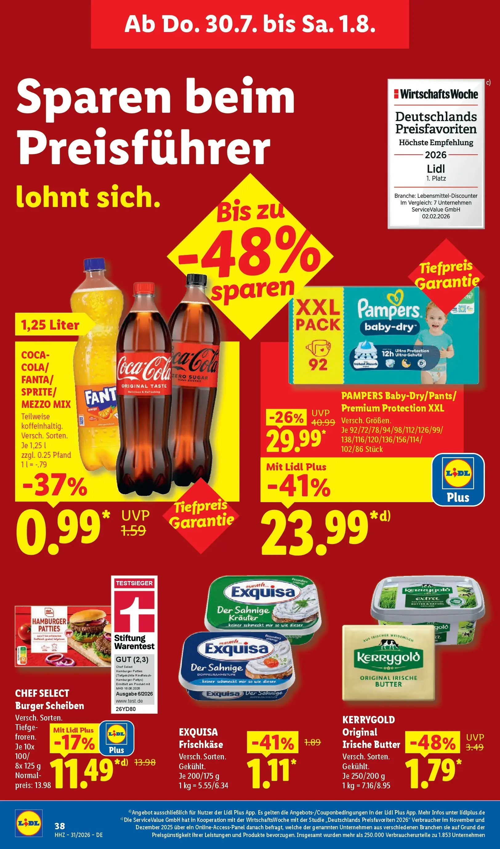 Lidl Prospekt Einbeck (ab 27.07.2026) ยป Angebote online | Seite: 60 | Produkte: Mezzo mix, Pampers, Exquisa, Rindfleisch Lidl Prospekt Einbeck (ab 27.07.2026) zum Blรคttern ยป Angebote | Seite: 60 | Produkte: Mezzo mix, Pampers, Exquisa, Rindfleisch