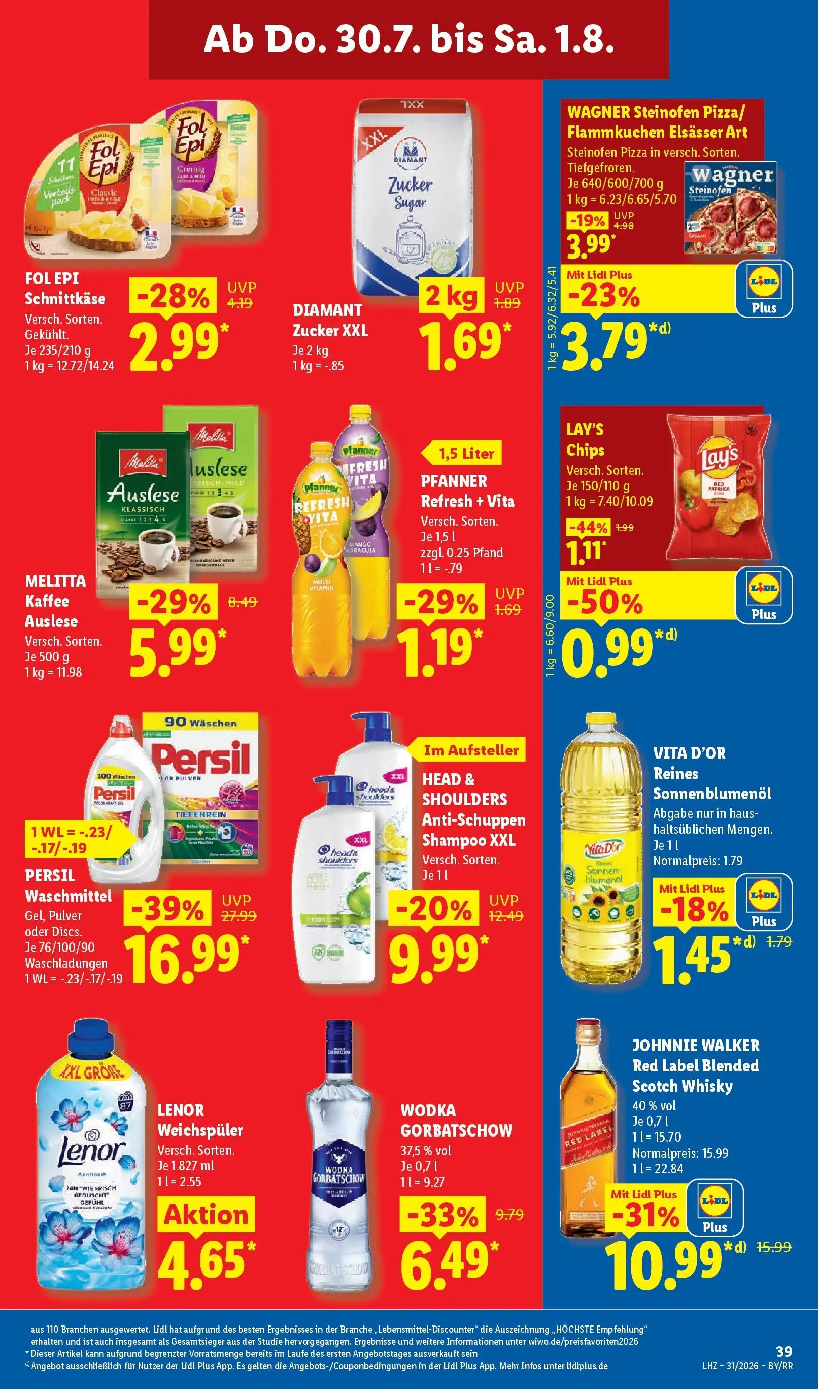 Lidl Prospekt Gelsenkirchen (ab 27.07.2026) ยป Angebote online | Seite: 61 | Produkte: Sonnenblumenol, Shampoo, Weichspรผler, Wodka gorbatschow Lidl Prospekt Gelsenkirchen (ab 27.07.2026) zum Blรคttern ยป Angebote | Seite: 61 | Produkte: Sonnenblumenol, Shampoo, Weichspรผler, Wodka gorbatschow