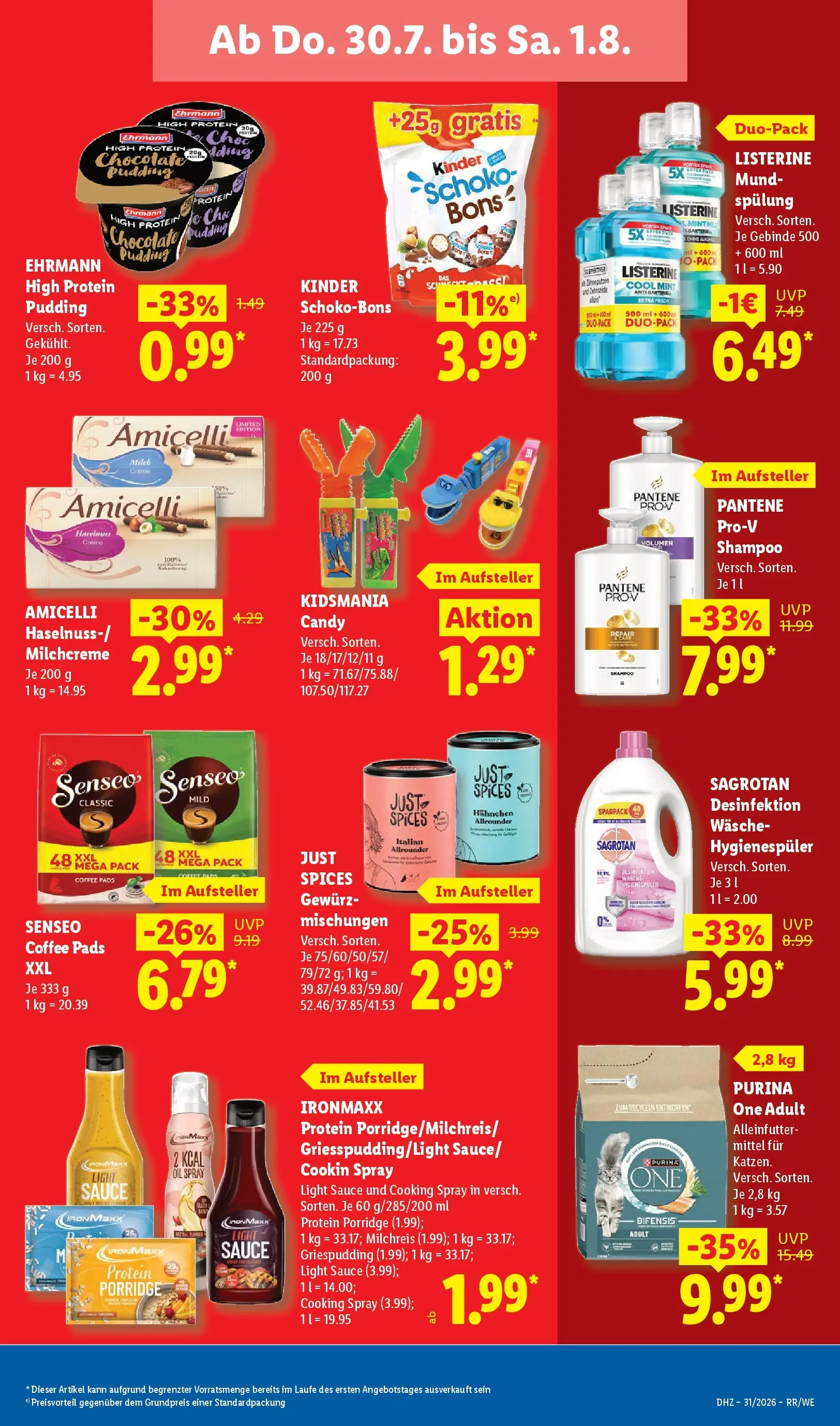 Lidl Prospekt Einbeck (ab 27.07.2026) ยป Angebote online | Seite: 63 | Produkte: Purina one, Senseo, Shampoo, Creme Lidl Prospekt Einbeck (ab 27.07.2026) zum Blรคttern ยป Angebote | Seite: 63 | Produkte: Purina one, Senseo, Shampoo, Creme