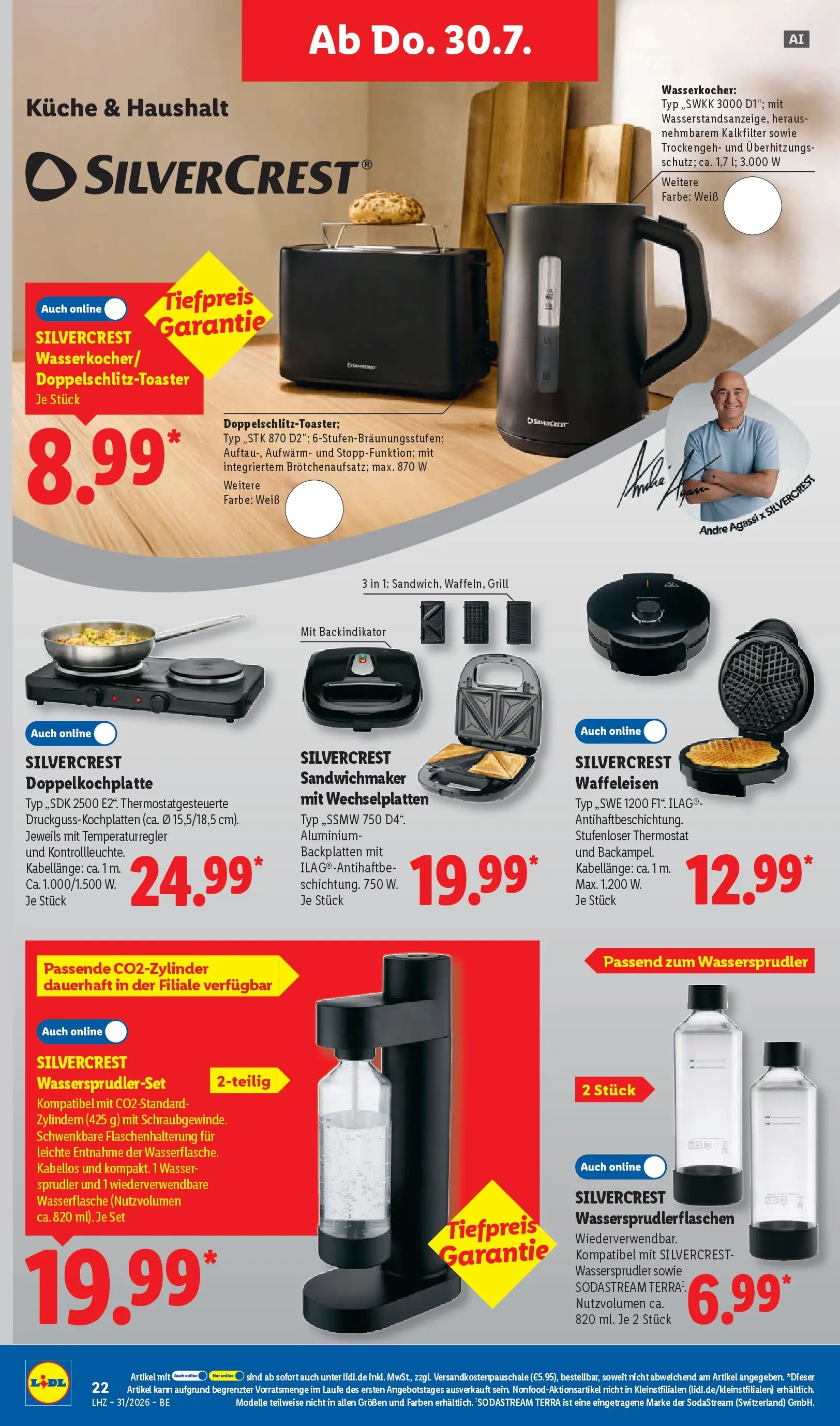 Lidl Prospekt Mahlow (ab 27.07.2026) ยป Angebote online | Seite: 38 | Produkte: Grill, Sandwichmaker, Toaster, Waffeleisen Lidl Prospekt Mahlow (ab 27.07.2026) zum Blรคttern ยป Angebote | Seite: 38 | Produkte: Grill, Sandwichmaker, Toaster, Waffeleisen