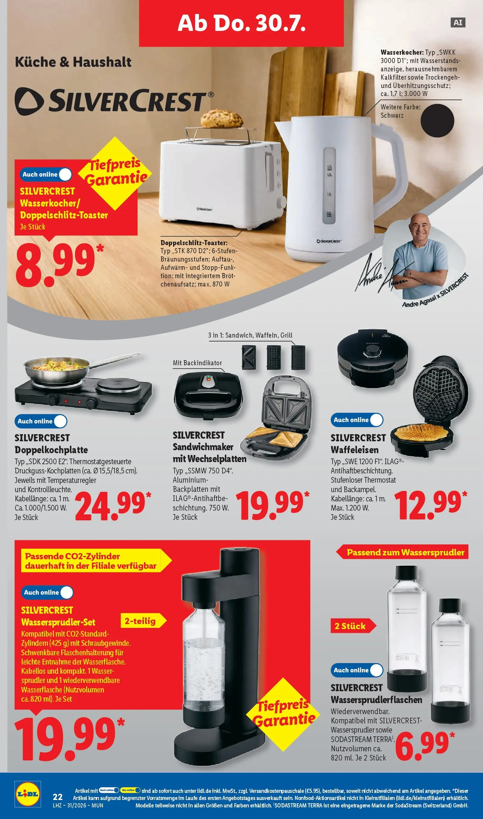 Lidl Prospekt Ottobrunn (ab 27.07.2026) ยป Angebote online | Seite: 38 | Produkte: Grill, Wasserkocher, Kรผche, Waffeleisen Lidl Prospekt Ottobrunn (ab 27.07.2026) zum Blรคttern ยป Angebote | Seite: 38 | Produkte: Grill, Wasserkocher, Kรผche, Waffeleisen