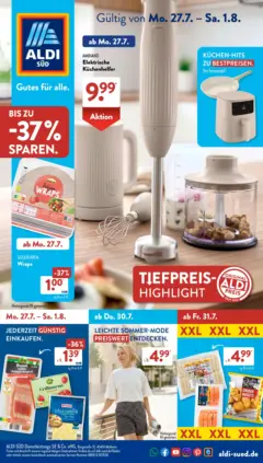 Aldi Süd Wochenangebote ab 27.07.2026 gültig | Seite: 9 | Produkte: Lavazza, Haribo, Saft, Ketchup