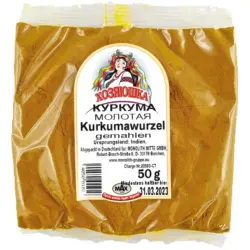 Hosyaushka Kurkumawurzel gemahlen