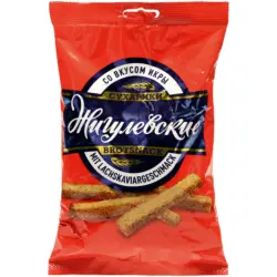 Brotsnack mit Lachskaviargeschmack