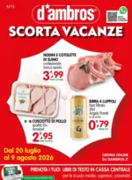 D'Ambros Scorta vacanze - al 09.08.2026