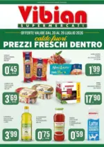 Vibian Prezzi freschi dentro - al 29.07.2026