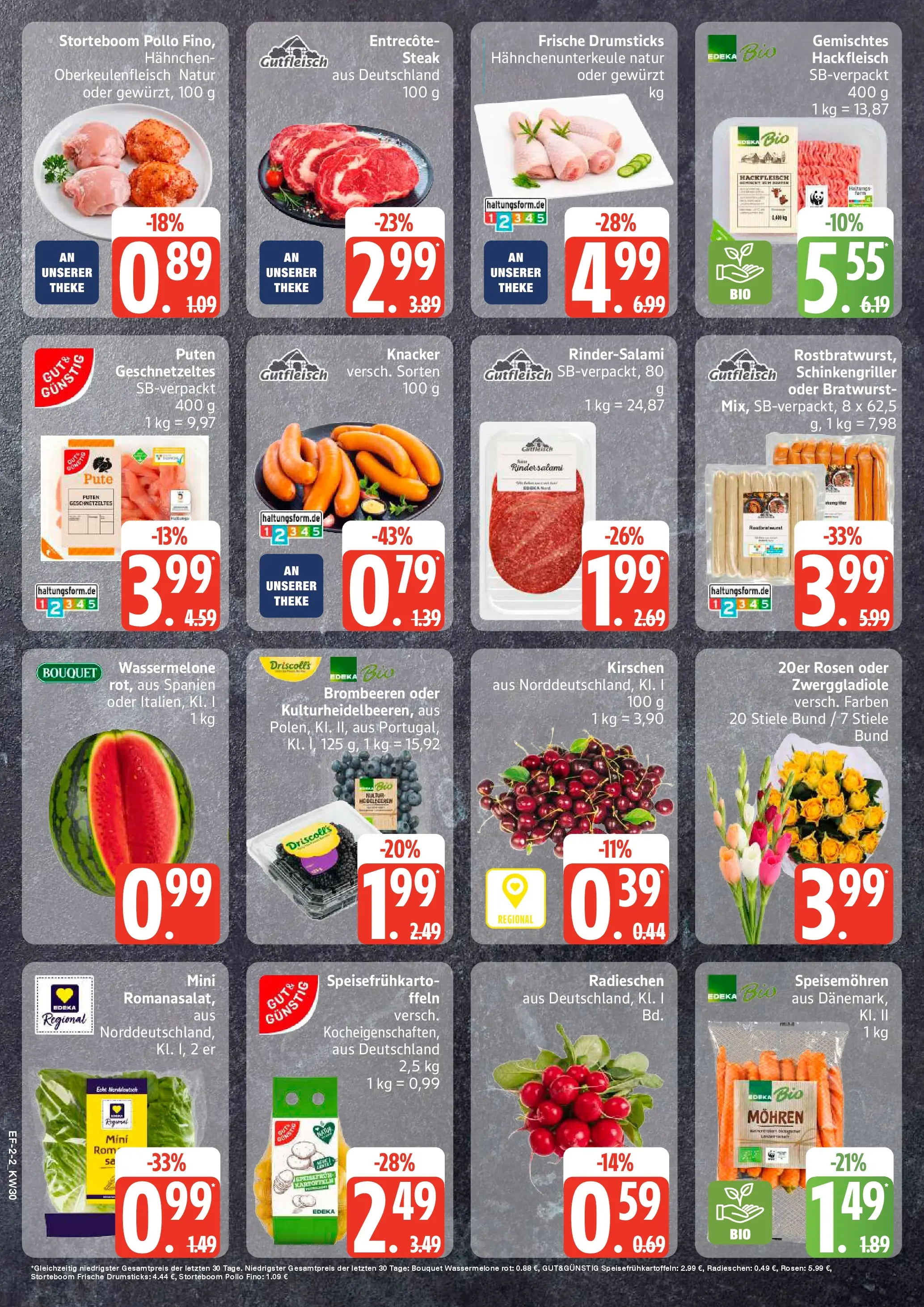 Edeka prospekt Rendsburg (ab 20.07.2026) » Angebote Online | Seite: 2 | Produkte: Pute, Entrecote, Kirschen, Steak