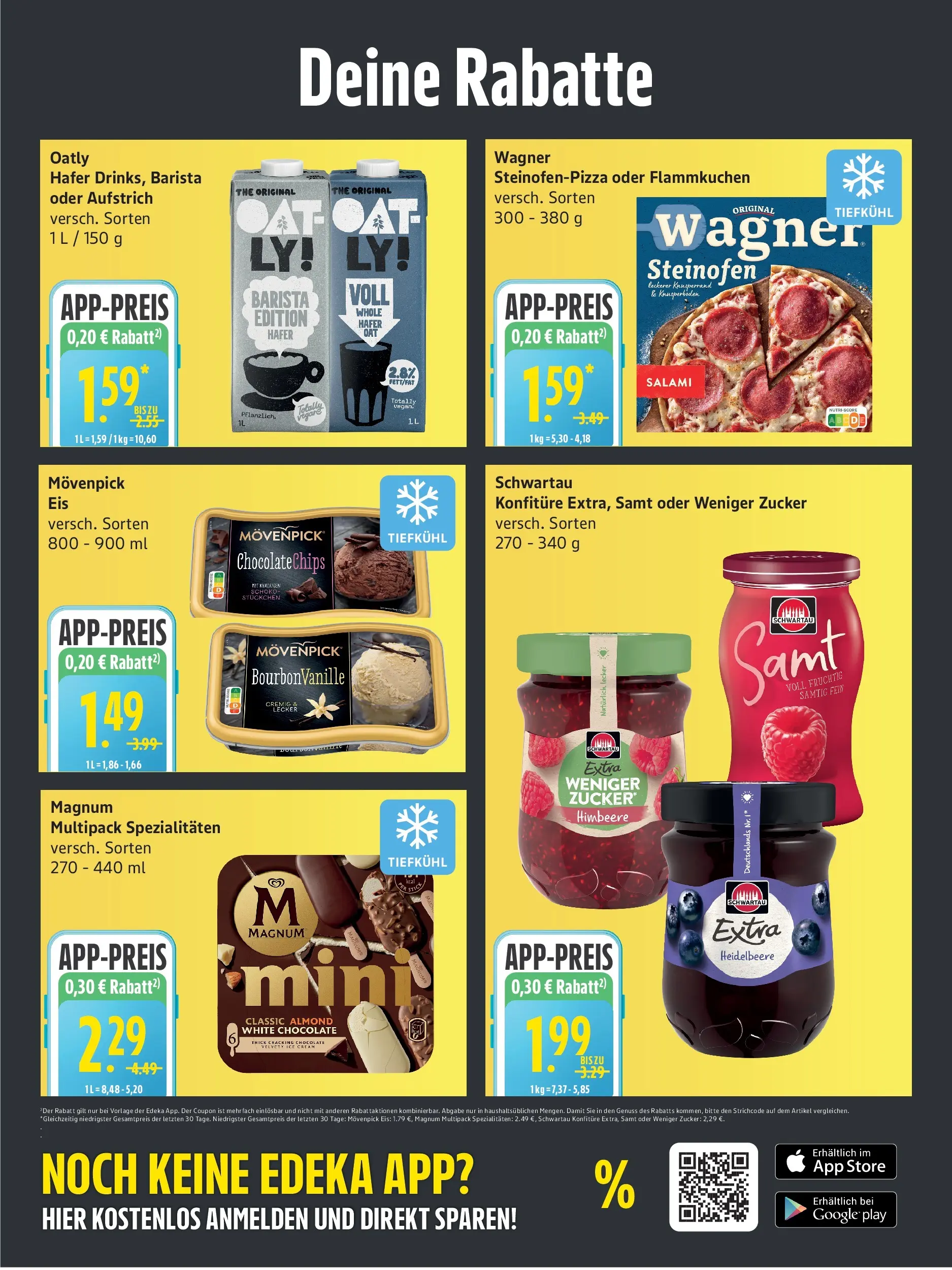 Edeka prospekt Hamburg (ab 20.07.2026) » Angebote Online | Seite: 3 | Produkte: Movenpick eis, Zucker, Himbeere, Salami