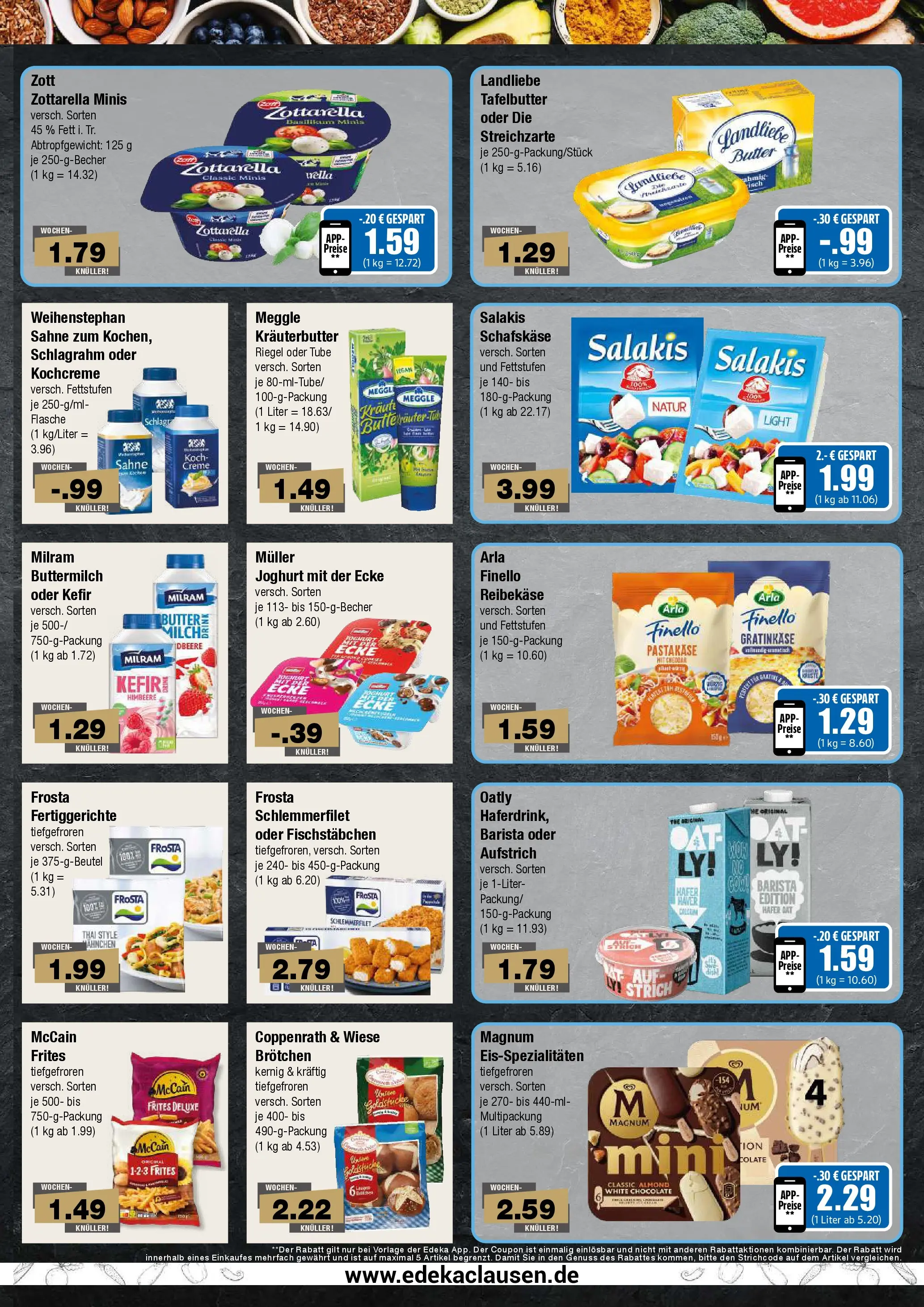 Edeka prospekt Hamburg (ab 20.07.2026) » Angebote Online | Seite: 5 | Produkte: Buttermilch, McCain, Himbeere, Sahne
