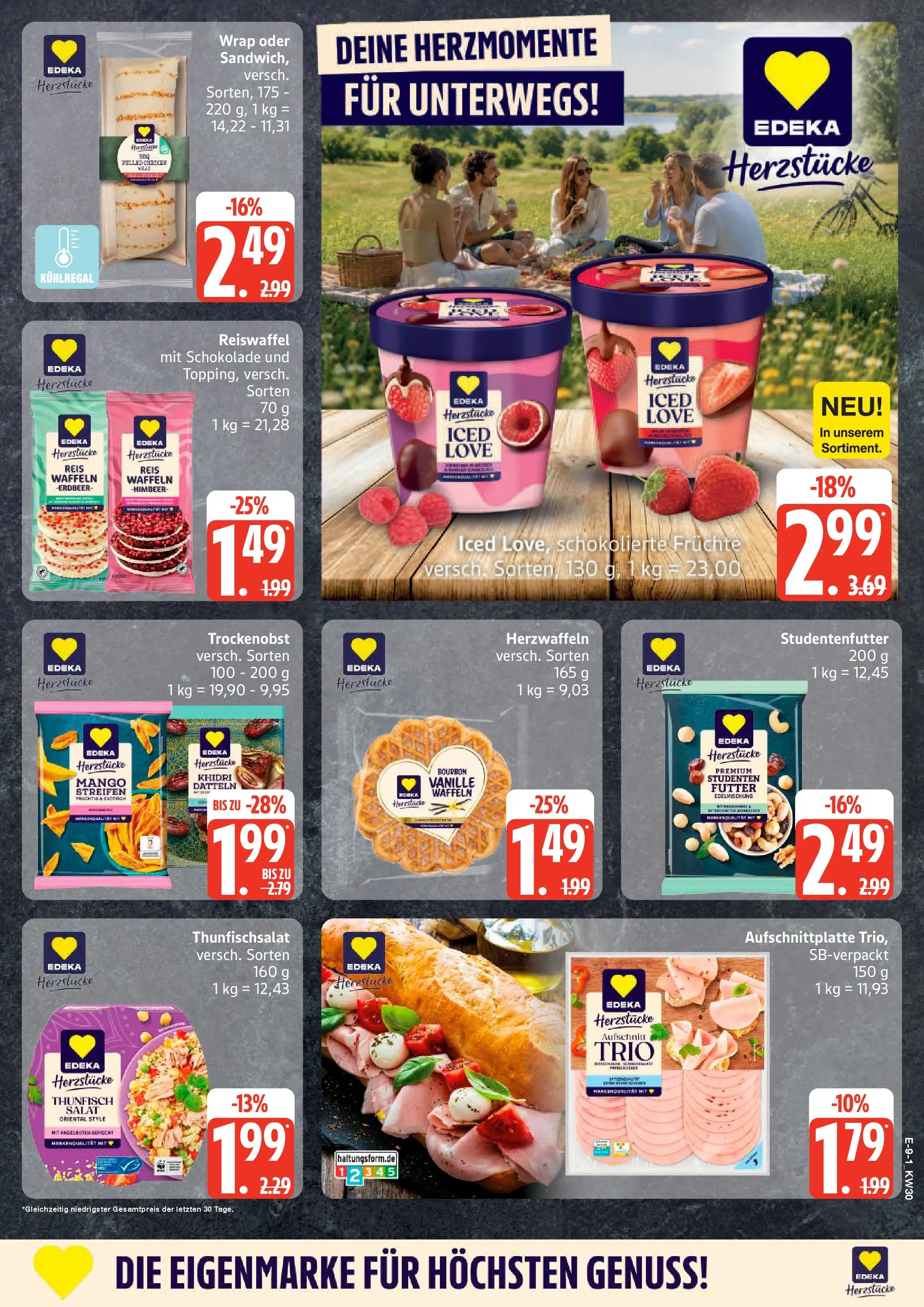 Edeka prospekt Hamburg (ab 20.07.2026) » Angebote Online | Seite: 10 | Produkte: Schokolade, Waffeln, Reis, Salat