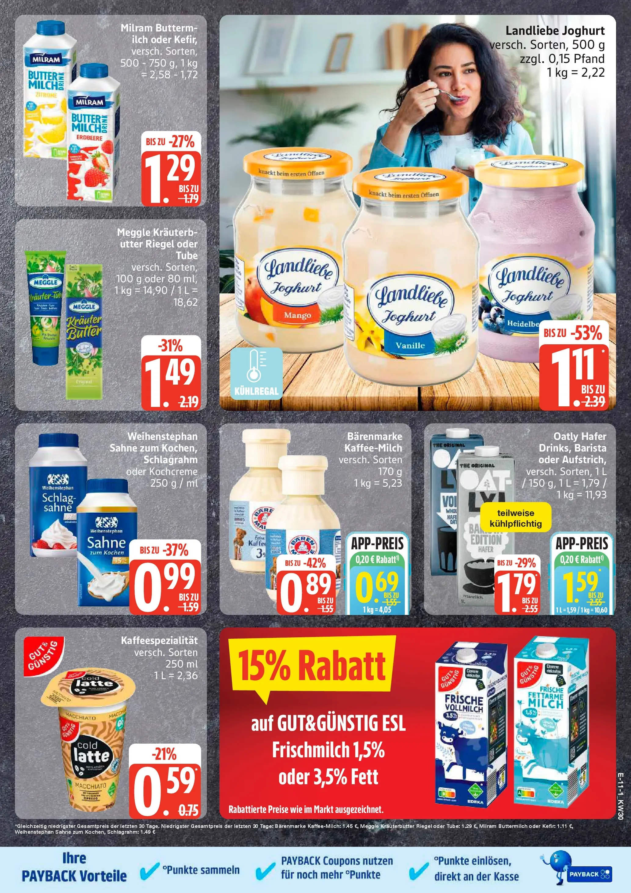 Edeka prospekt Hamburg (ab 20.07.2026) » Angebote Online | Seite: 13 | Produkte: Joghurt, Oatly, Zitrone, Landliebe joghurt