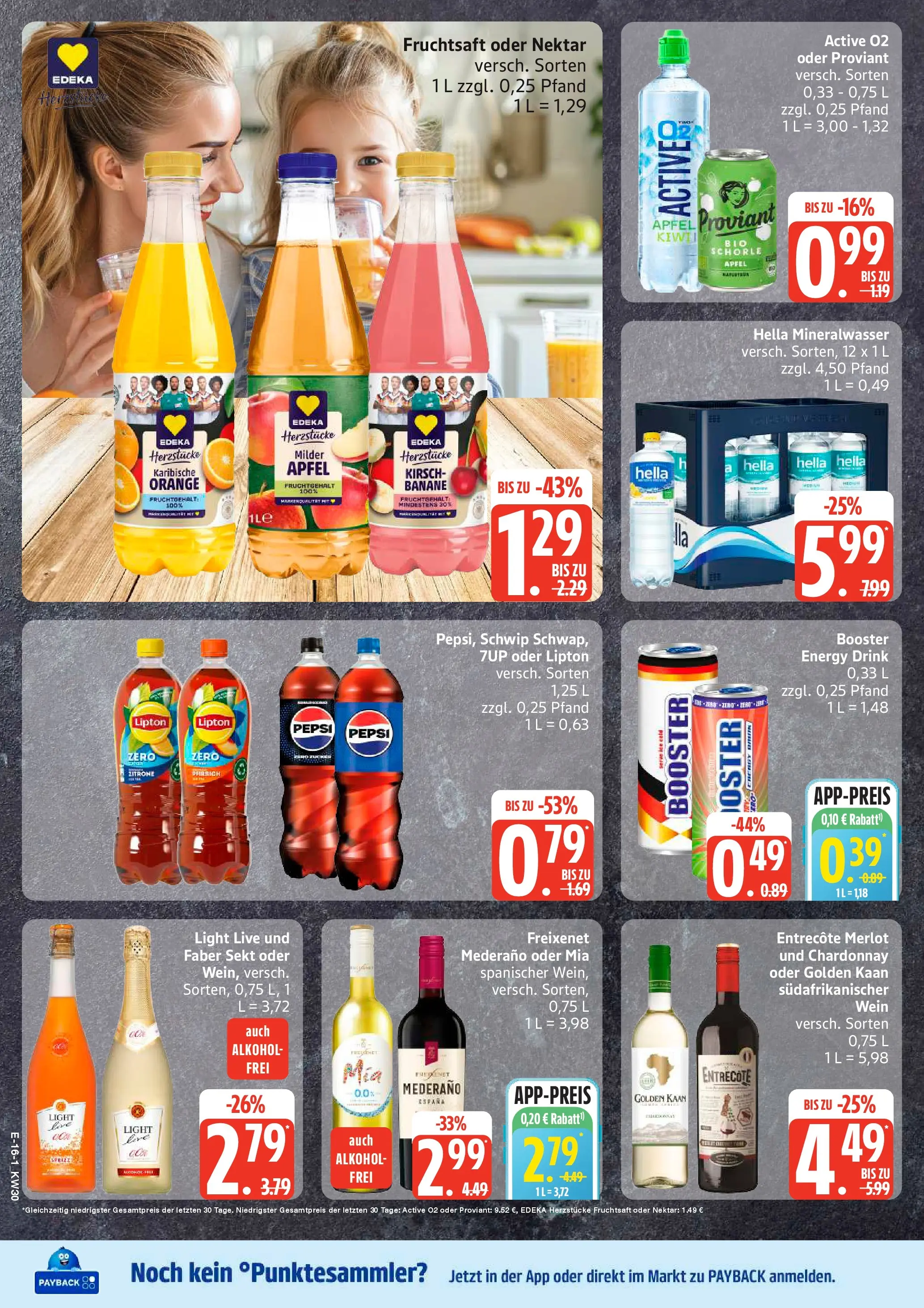 Edeka prospekt Hamburg (ab 20.07.2026) » Angebote Online | Seite: 18 | Produkte: Energy, Sekt, Mineralwasser, Hella