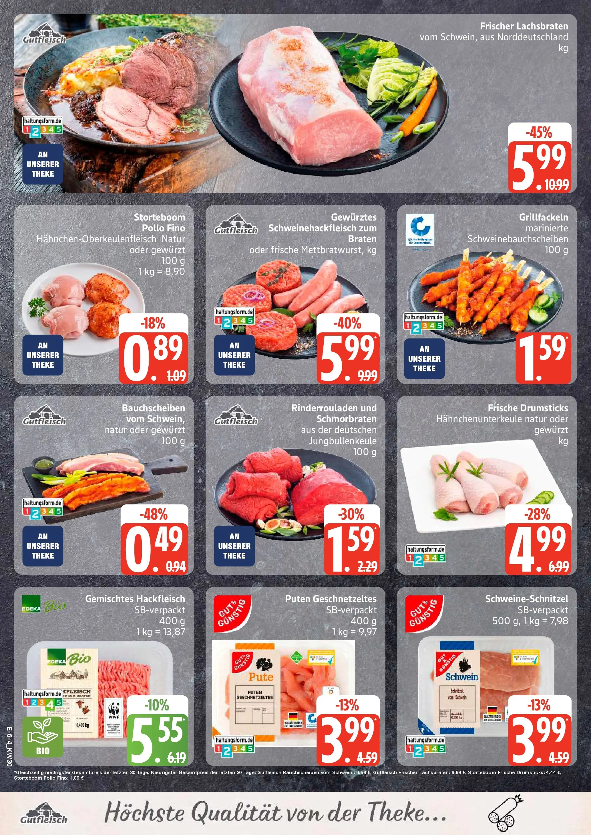 Marktkauf Prospekt Grevesmühlen (ab 20.07.2026) » Angebote online | Seite: 7 | Produkte: Rinderrouladen, Pute, Theke, Hackfleisch