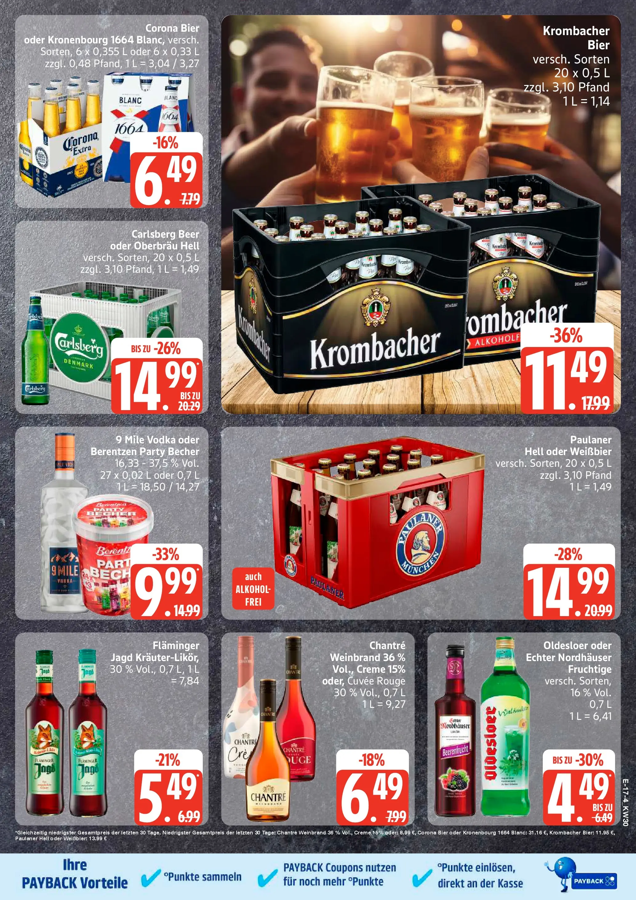 Marktkauf Prospekt Grevesmühlen (ab 20.07.2026) » Angebote online | Seite: 20 | Produkte: Rouge, Krombacher, Vodka, Berentzen