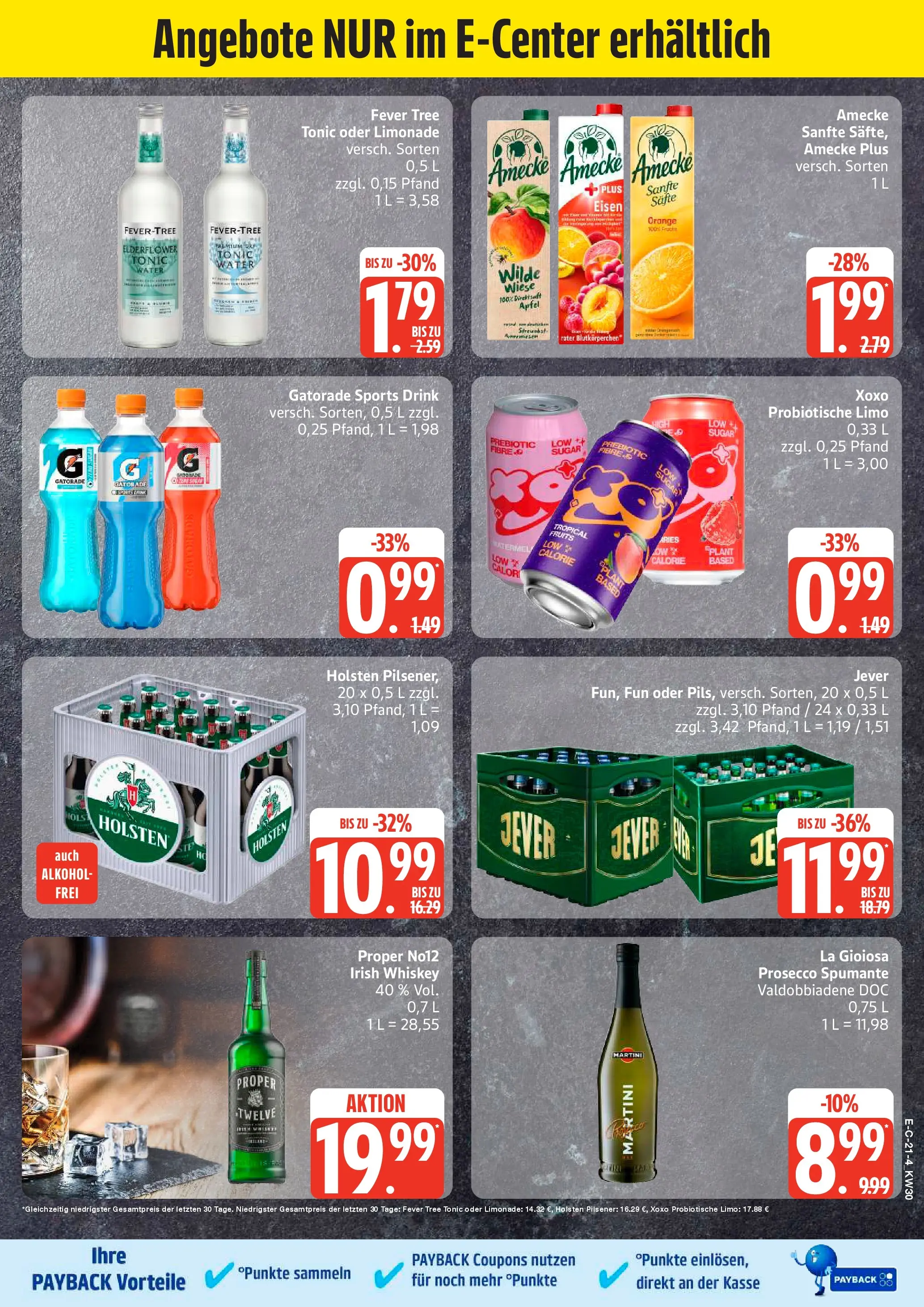 Marktkauf Prospekt Grevesmühlen (ab 20.07.2026) » Angebote online | Seite: 25 | Produkte: Martini, Limonade, Jever, Whiskey