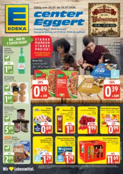 Edeka Prospekt Stralsund ab 20.07.2026 gültig | Seite: 1