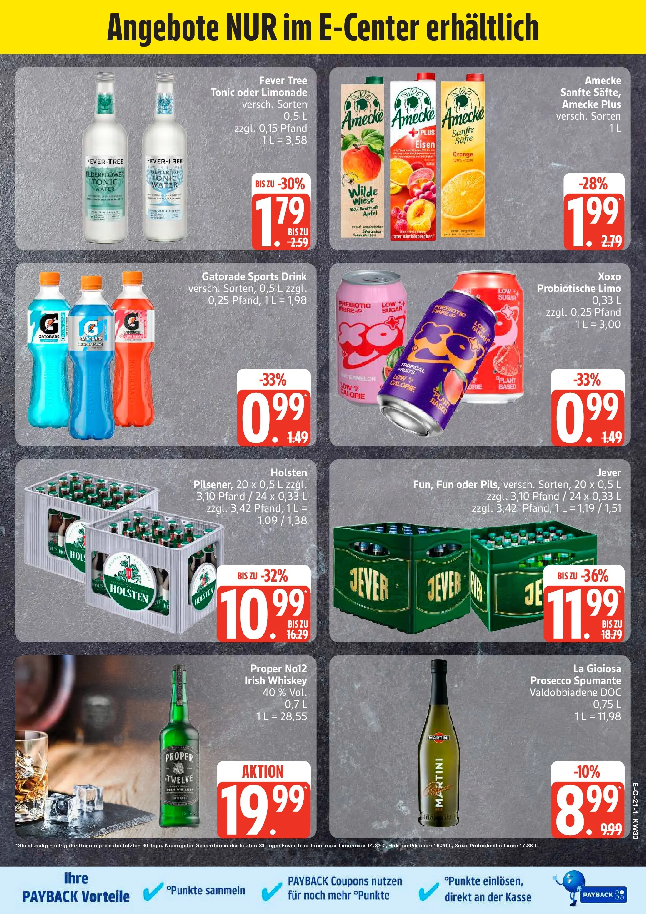 Edeka prospekt Tostedt (ab 20.07.2026) » Angebote Online | Seite: 25 | Produkte: Martini, Limonade, Prosecco, Whiskey