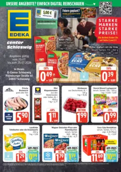 Edeka Prospekt Schleswig ab 20.07.2026 gültig Edeka Prospekt Schleswig ab 20.07.2026 gültig