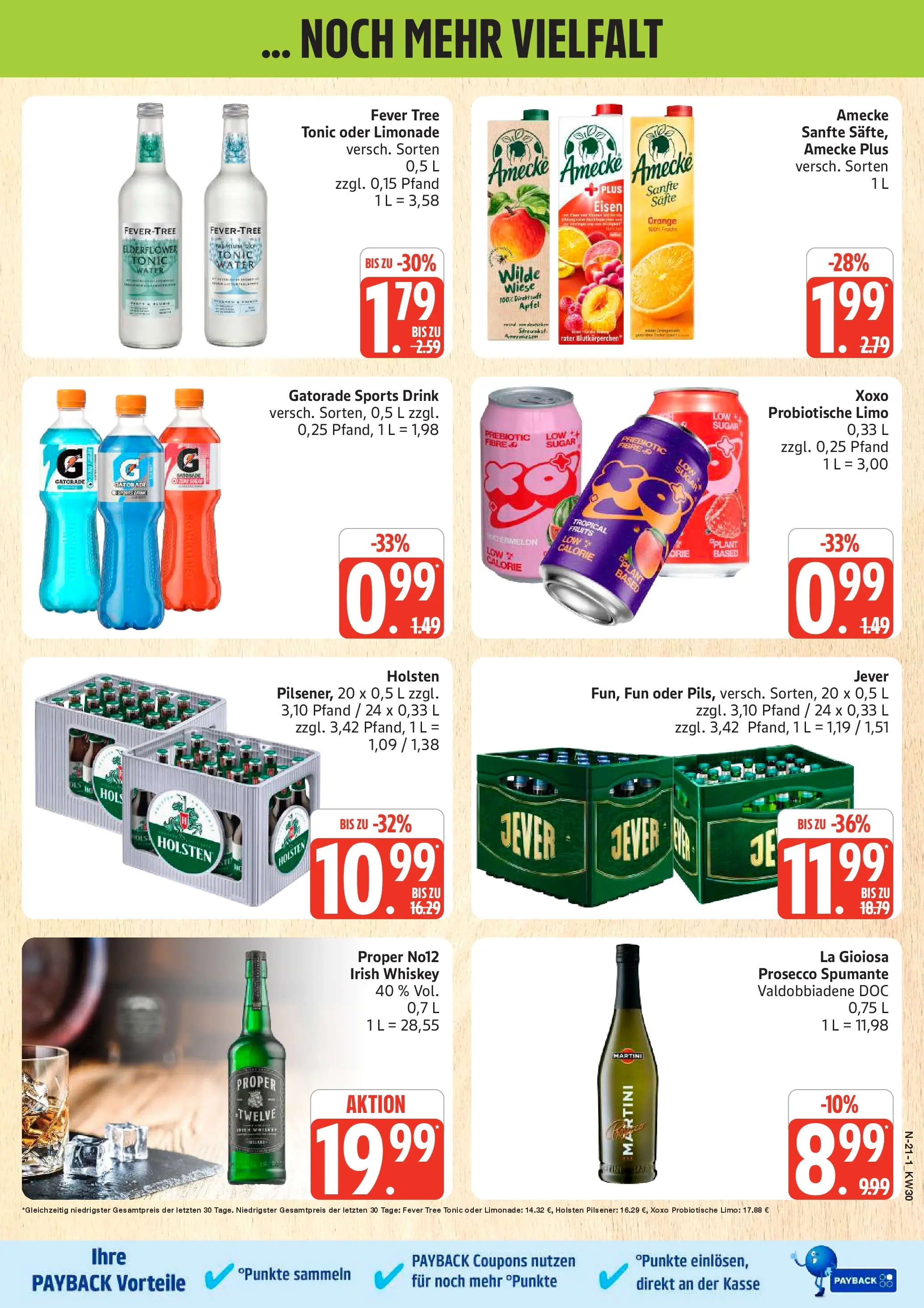 Edeka prospekt Schleswig (ab 20.07.2026) » Angebote Online | Seite: 21 | Produkte: Martini, Äpfel, Holsten, Prosecco