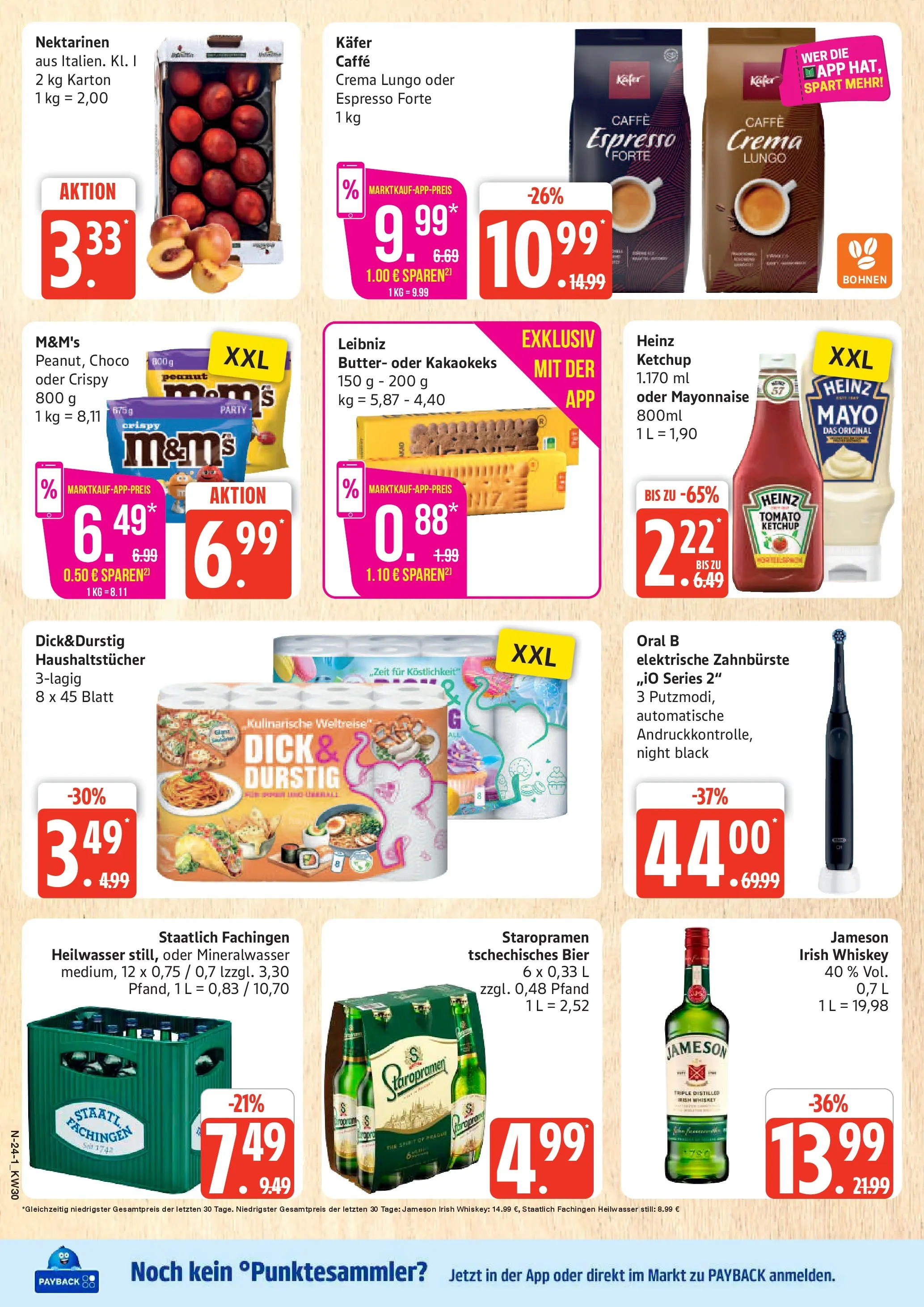Marktkauf Prospekt Buxtehude (ab 20.07.2026) » Angebote online | Seite: 24 | Produkte: Butter, Bier, M&M's, Zahnbürste