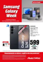 Media World Samsung galaxy week - al 26.07.2026