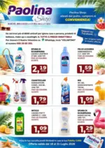 Paolina Shop Offerte valide dal 18 al 31 luglio - al 31.07.2026