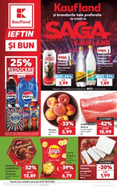 Ofertele Kaufland valabile de la 22.07.2026 Ofertele Kaufland valabile de la 22.07.2026