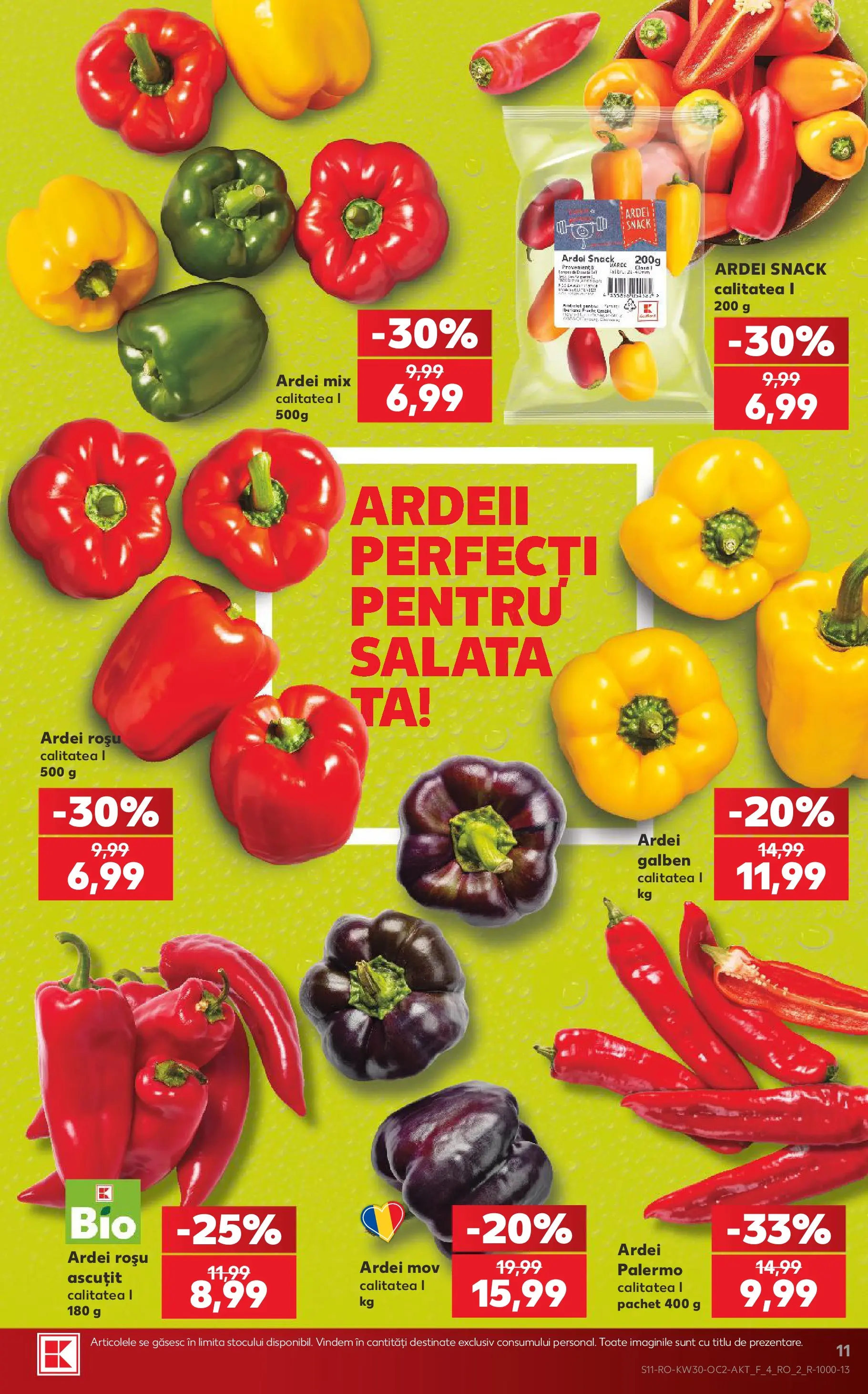 Kaufland Miercurea Ciuc 22.07.2026 || Revista si Oferte | Pagină: 11 | Produse: Ardei, Salată Kaufland Miercurea Ciuc 22.07.2026 - Revista si Oferta | Pagină: 11 | Produse: Ardei, Salată