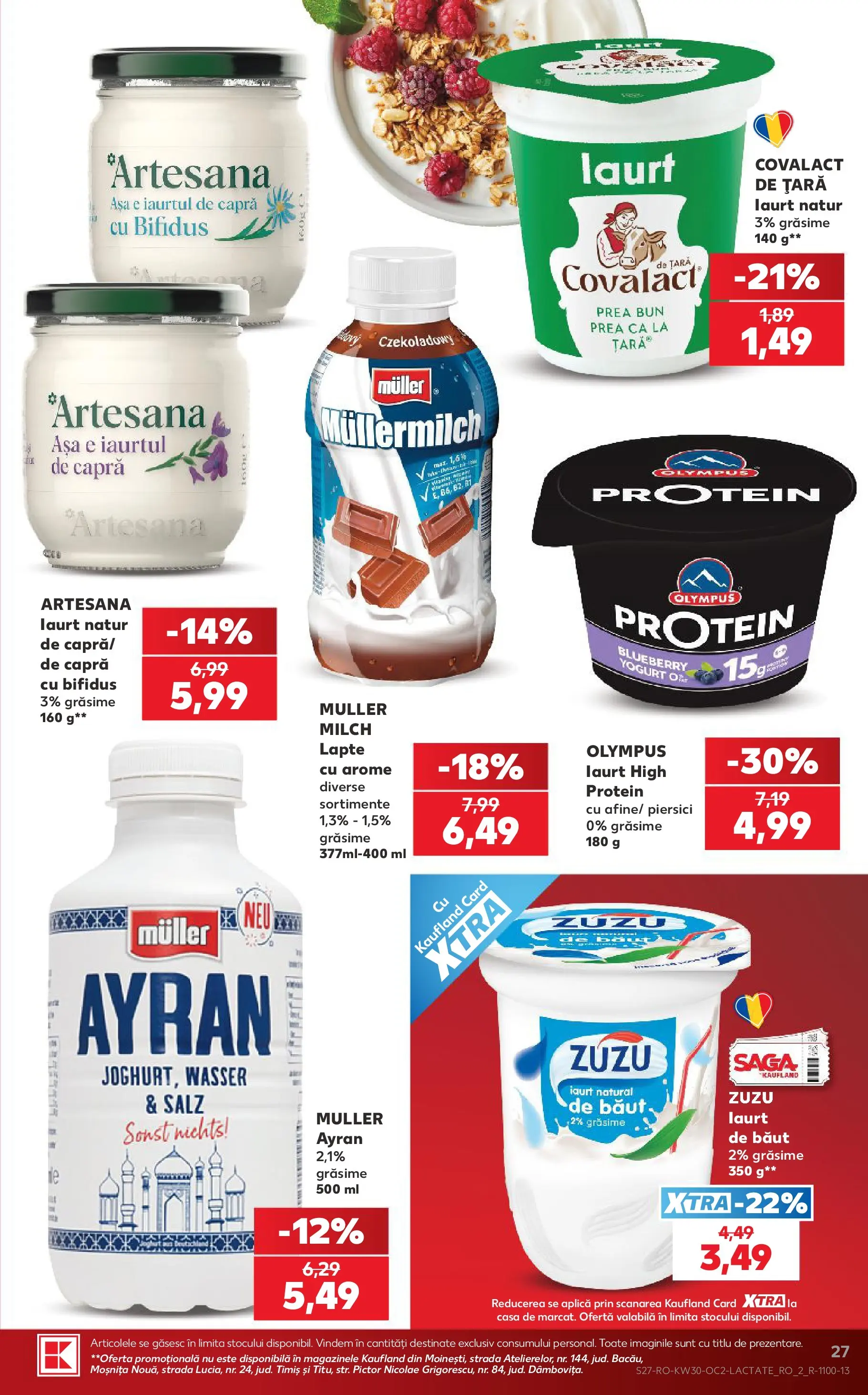 Kaufland Alba Iulia 22.07.2026 || Revista si Oferte | Pagină: 27 | Produse: Tırnak makası, Lapte, Iaurt Kaufland Alba Iulia 22.07.2026 - Revista si Oferta | Pagină: 27 | Produse: Tırnak makası, Lapte, Iaurt