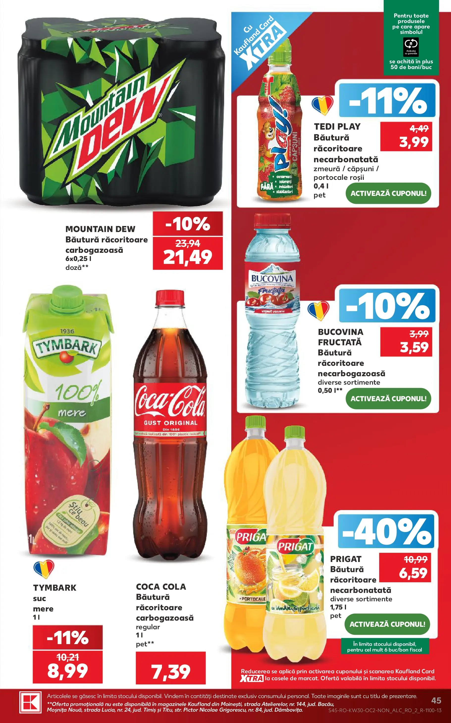Kaufland Miercurea Ciuc 22.07.2026 || Revista si Oferte | Pagină: 45 | Produse: Zmeură, Amerikan servis, Portocale, Căpșuni Kaufland Miercurea Ciuc 22.07.2026 - Revista si Oferta | Pagină: 45 | Produse: Zmeură, Amerikan servis, Portocale, Căpșuni