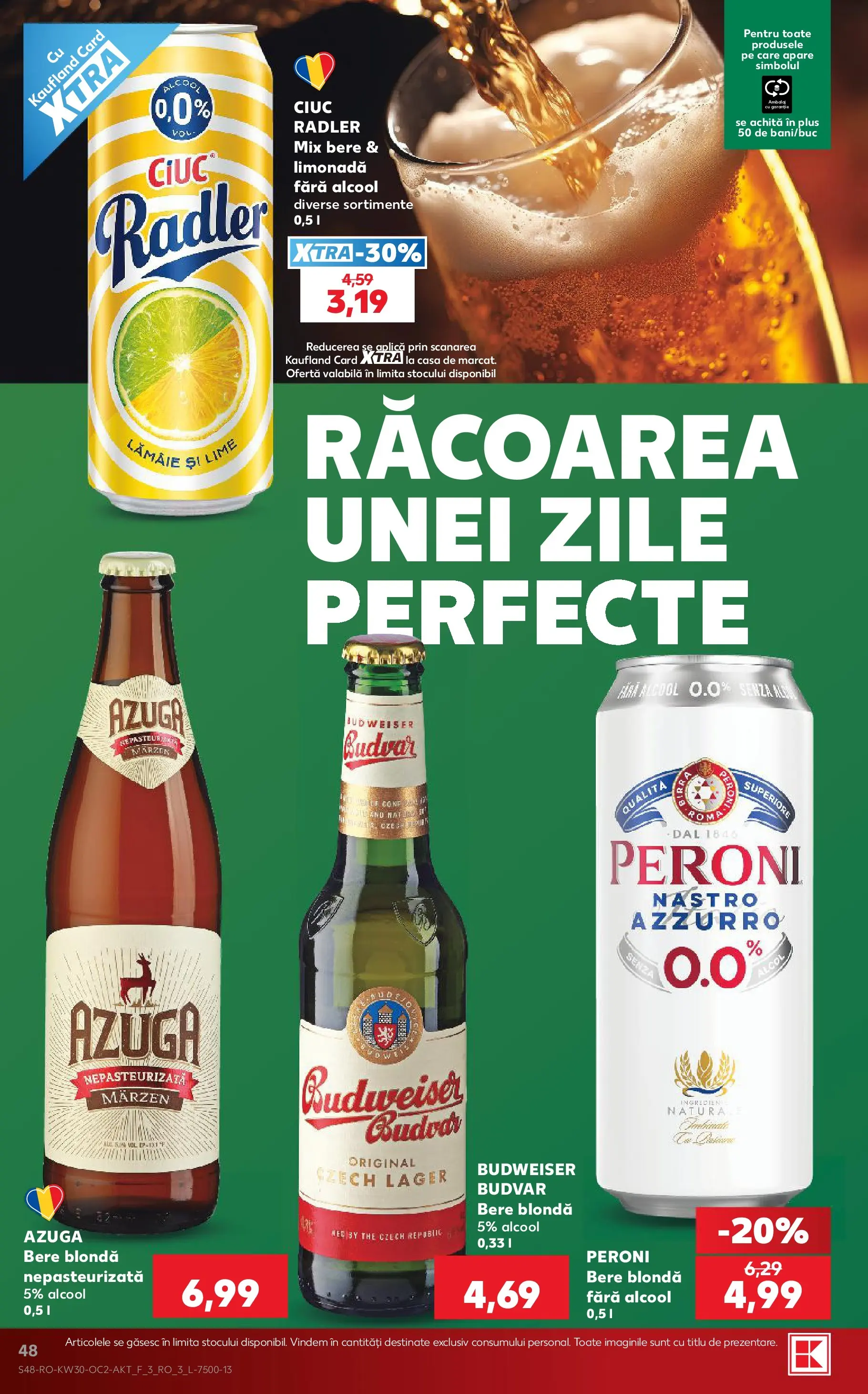 Kaufland Viseu de Sus 22.07.2026 - Revista si Oferta | Pagină: 48 | Produse: Lime, Sıcak su torbası, Bere