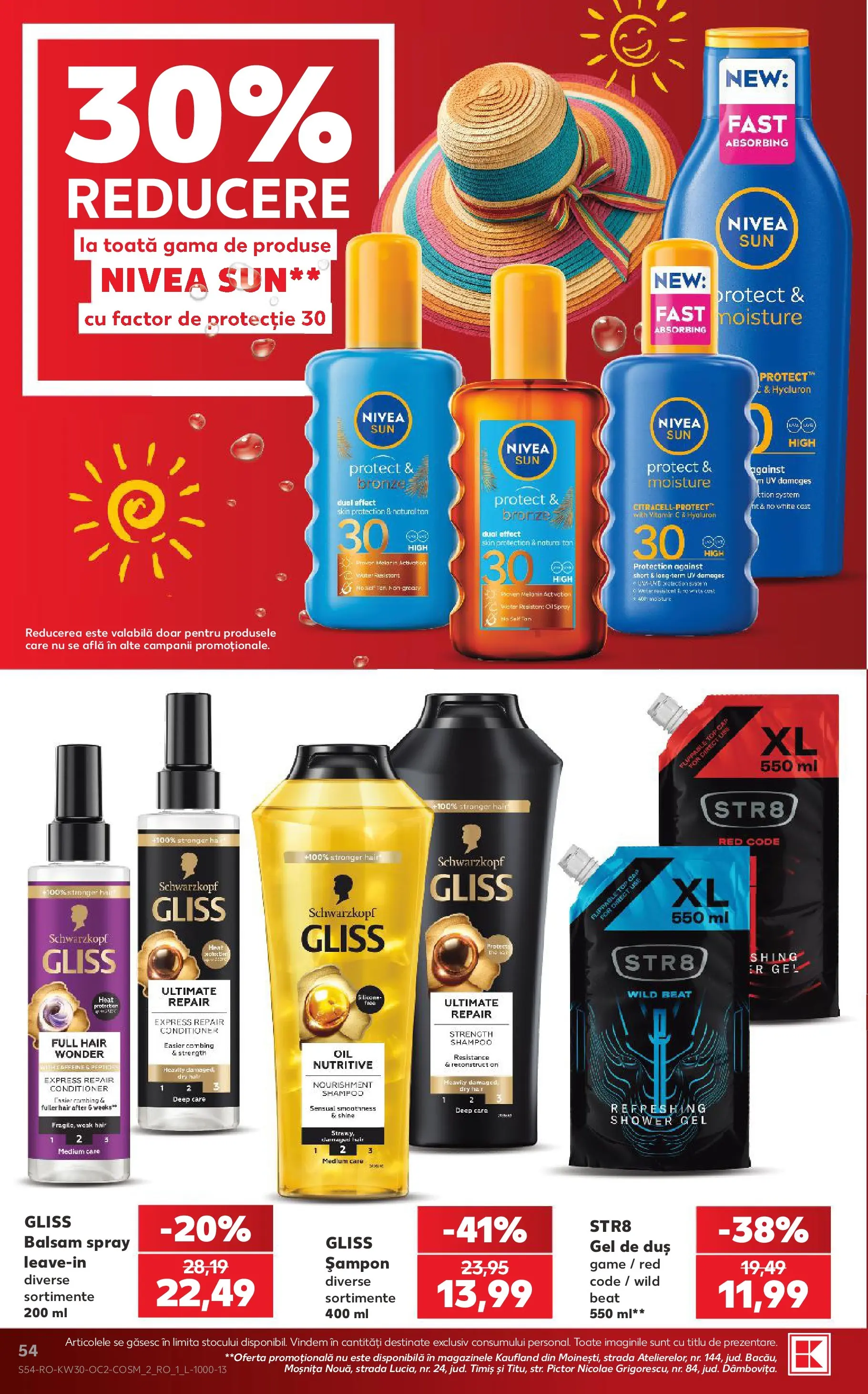Kaufland Miercurea Ciuc 22.07.2026 || Revista si Oferte | Pagină: 54 | Produse: Top, Duș, Șampon, Gel de duș Kaufland Miercurea Ciuc 22.07.2026 - Revista si Oferta | Pagină: 54 | Produse: Top, Duș, Șampon, Gel de duș