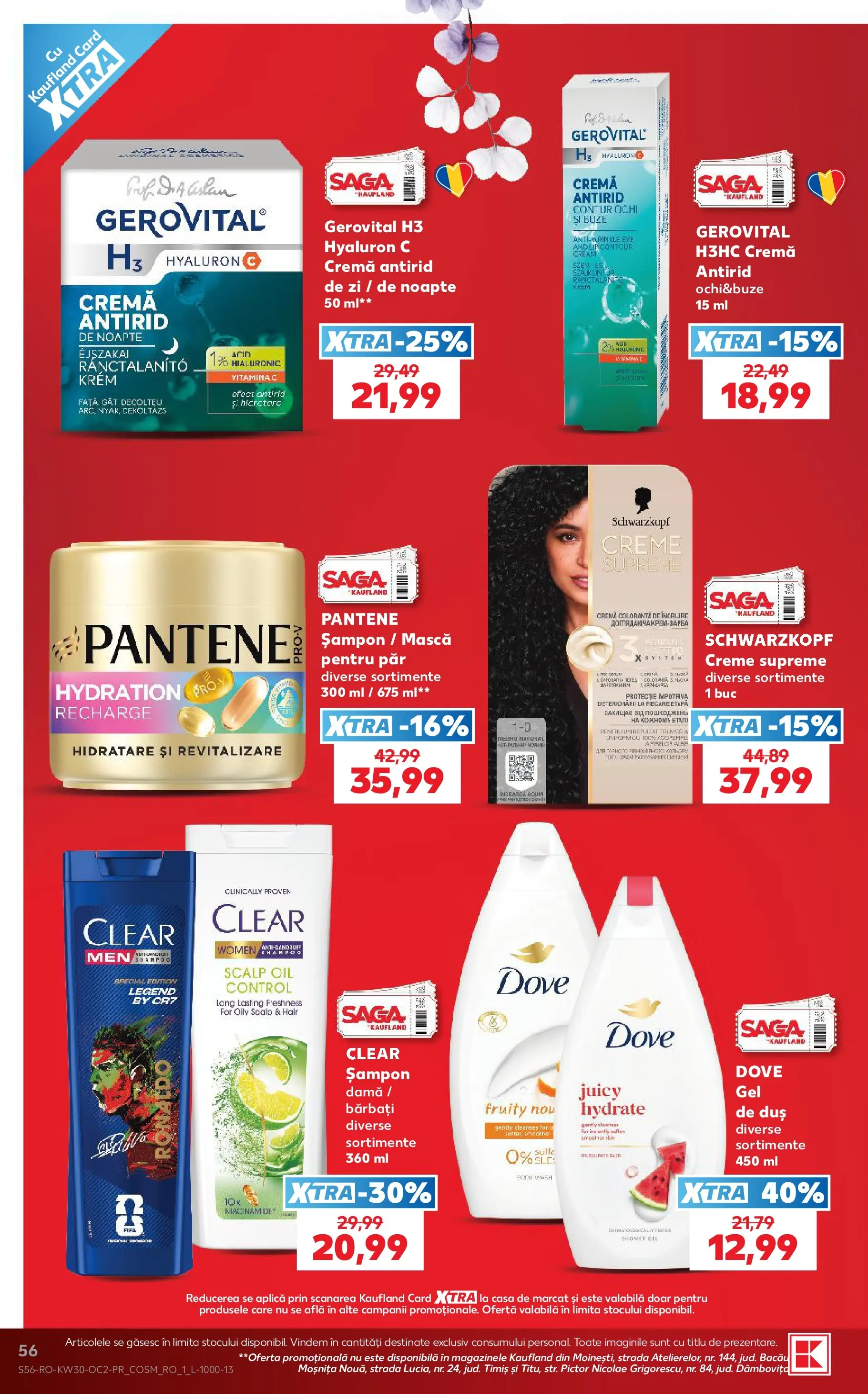 Kaufland Miercurea Ciuc 22.07.2026 || Revista si Oferte | Pagină: 56 | Produse: Body, Simit, Șampon, Cremă Kaufland Miercurea Ciuc 22.07.2026 - Revista si Oferta | Pagină: 56 | Produse: Body, Simit, Șampon, Cremă